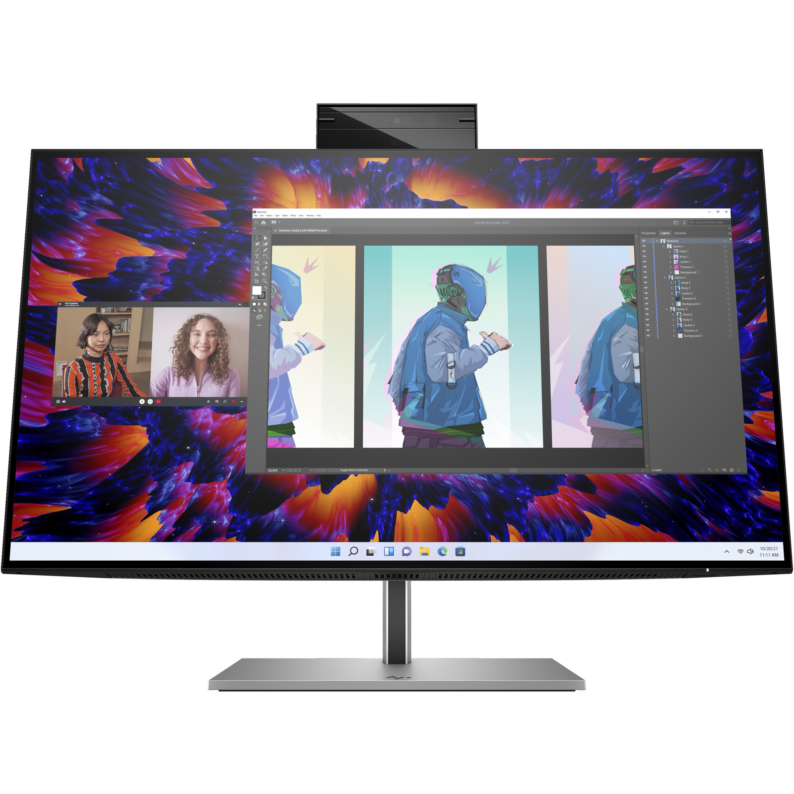 HPI Z24m G3 LED Monitor 60.5cm (23.8 Inch) 2560 X 1440 QHD 90 Hz