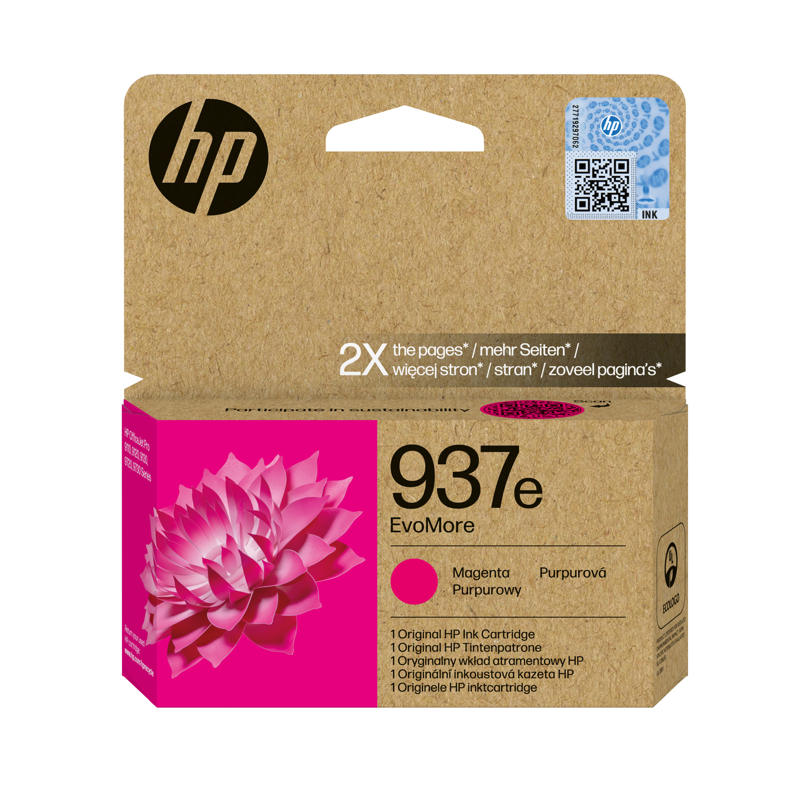 HPI 937E magenta Original Printhead Cartridge magenta 1650 P.