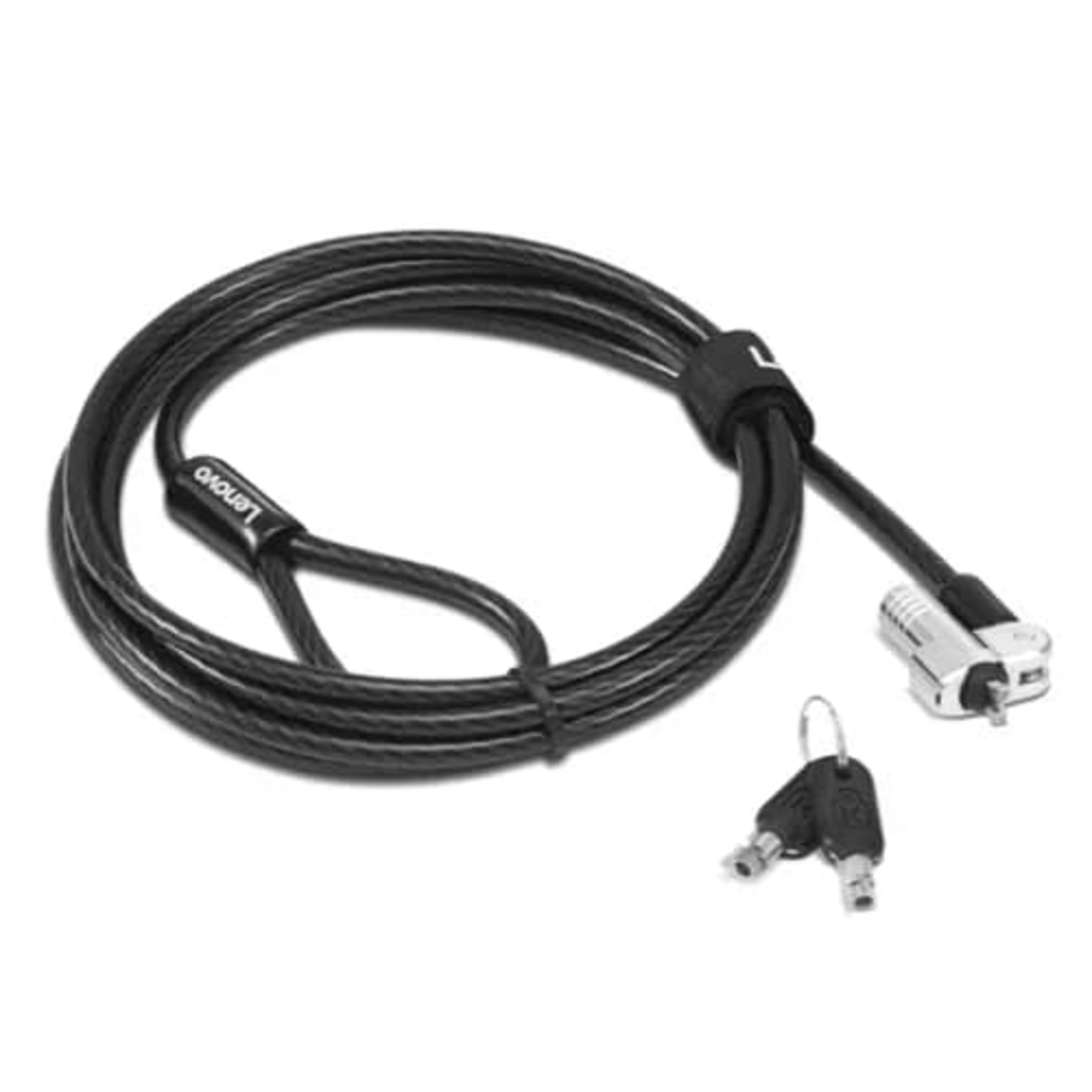 Lenovo NanoSaver Security Cable Lock Single Lock 10mm Locking Headcleat Locking Technology 5mm