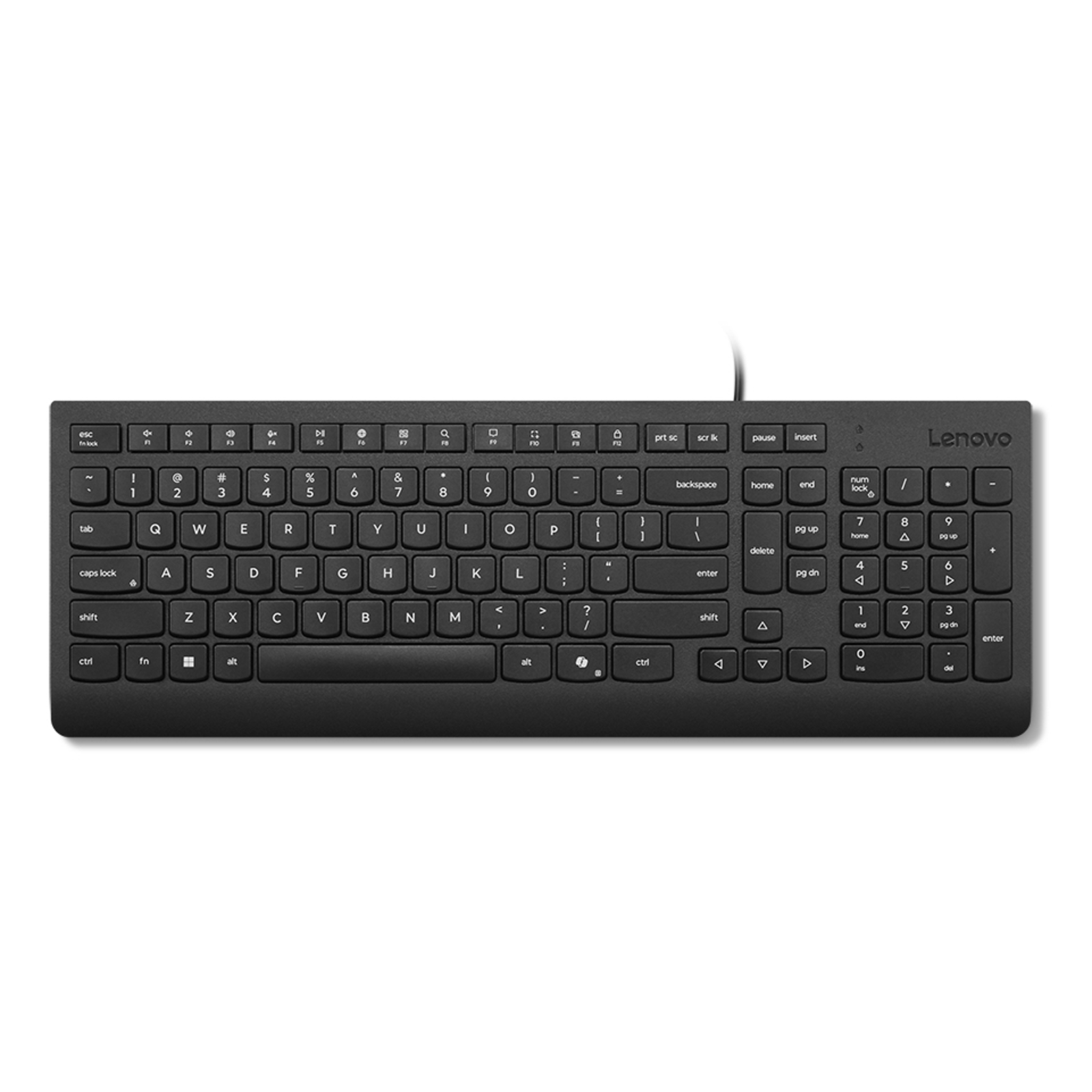 Lenovo Essential USB Keyboard Black German 129Wired KeyboardUSB Connection And 1.8 M