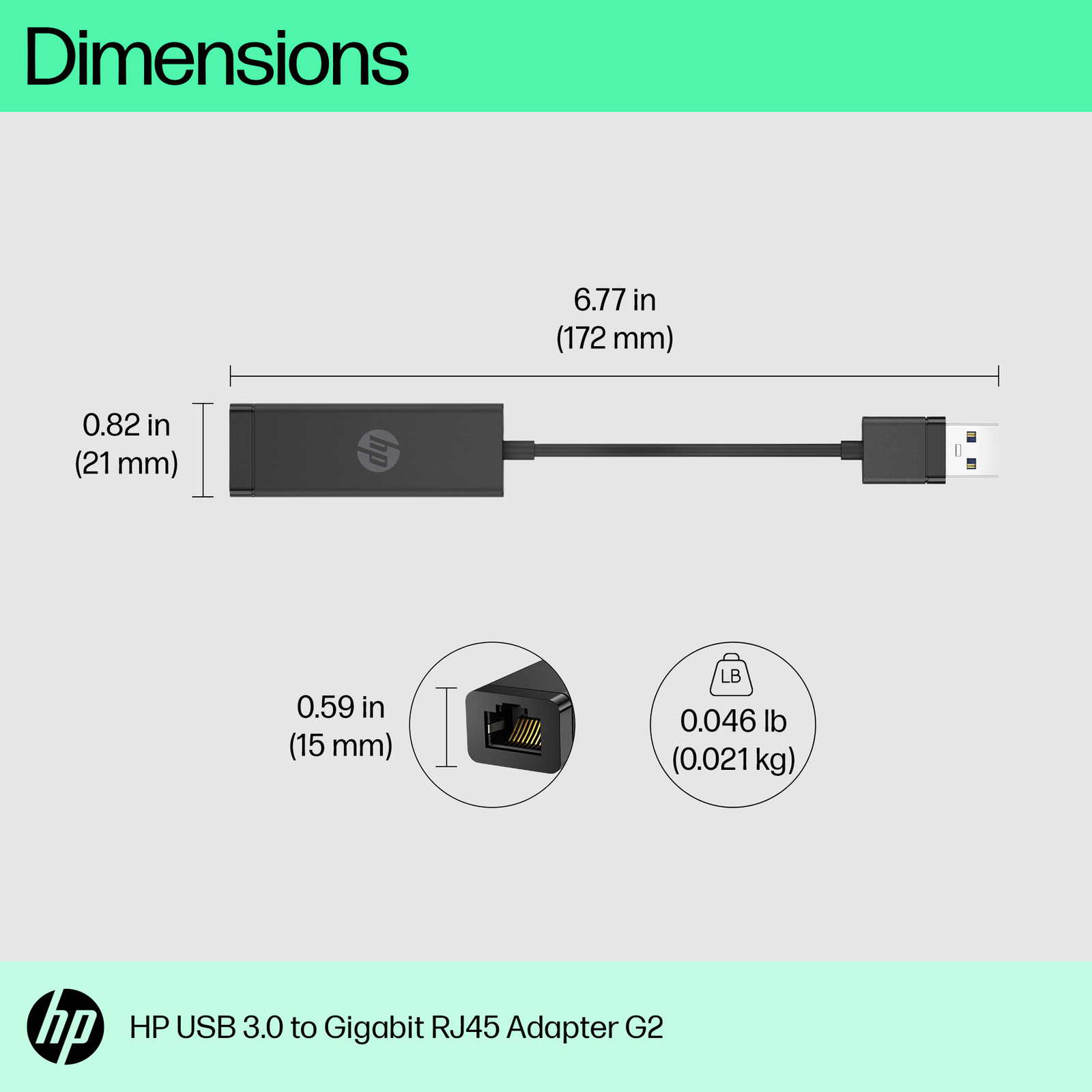 HPI Adapter USB 3.0 to RJ45 G2