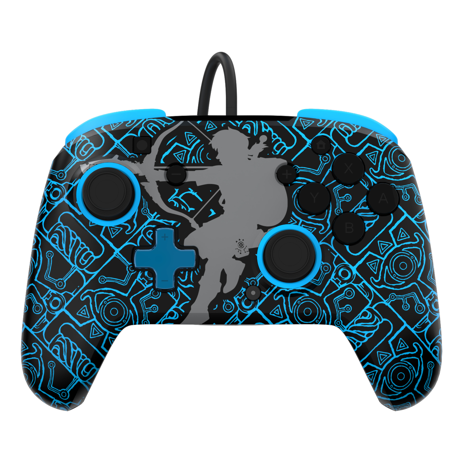 PDP Controller Rematch Wired SheikahShoot GlowintheDark Swit
