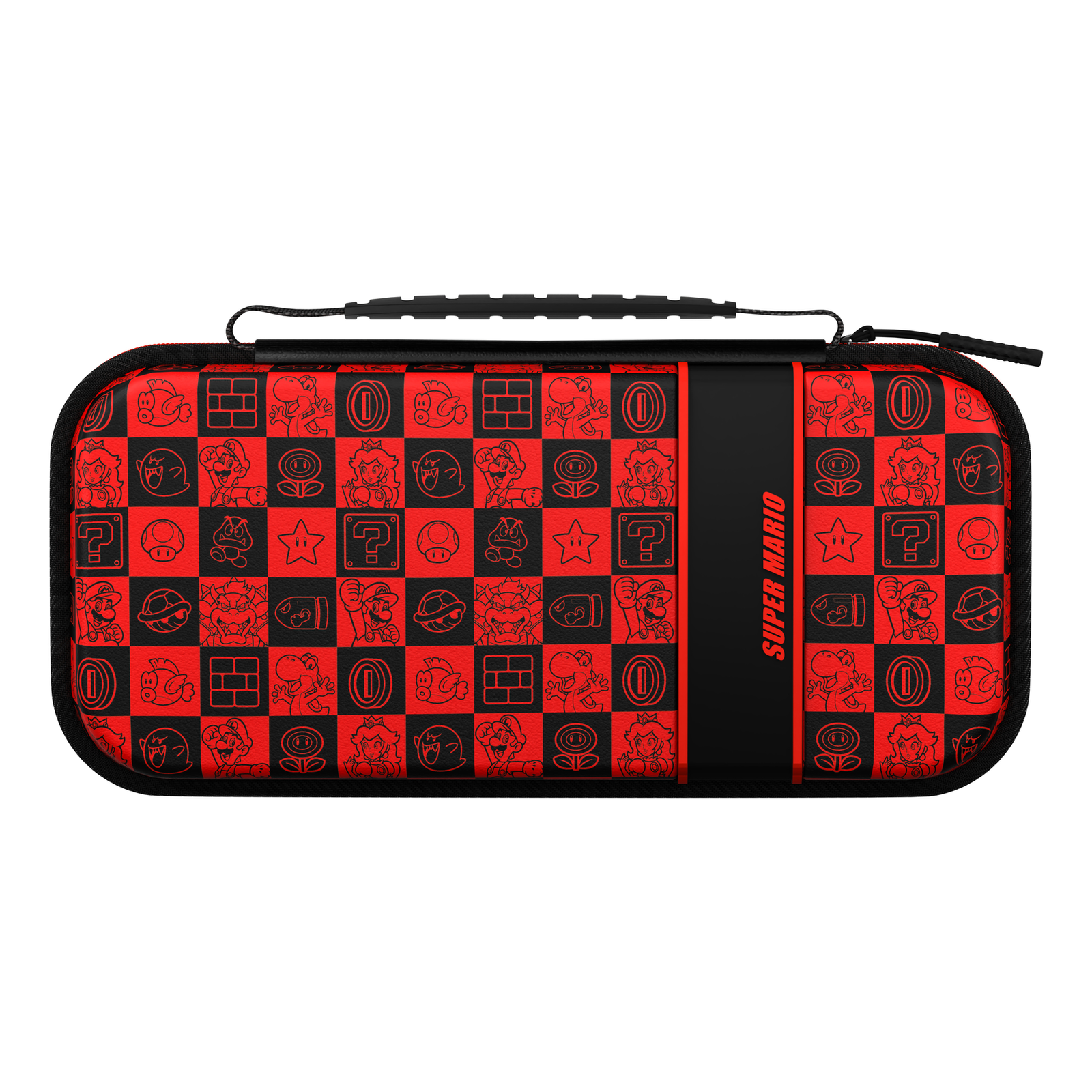 PDP Bag Travel Case Plus-Mario Icon GlowintheDark Switch