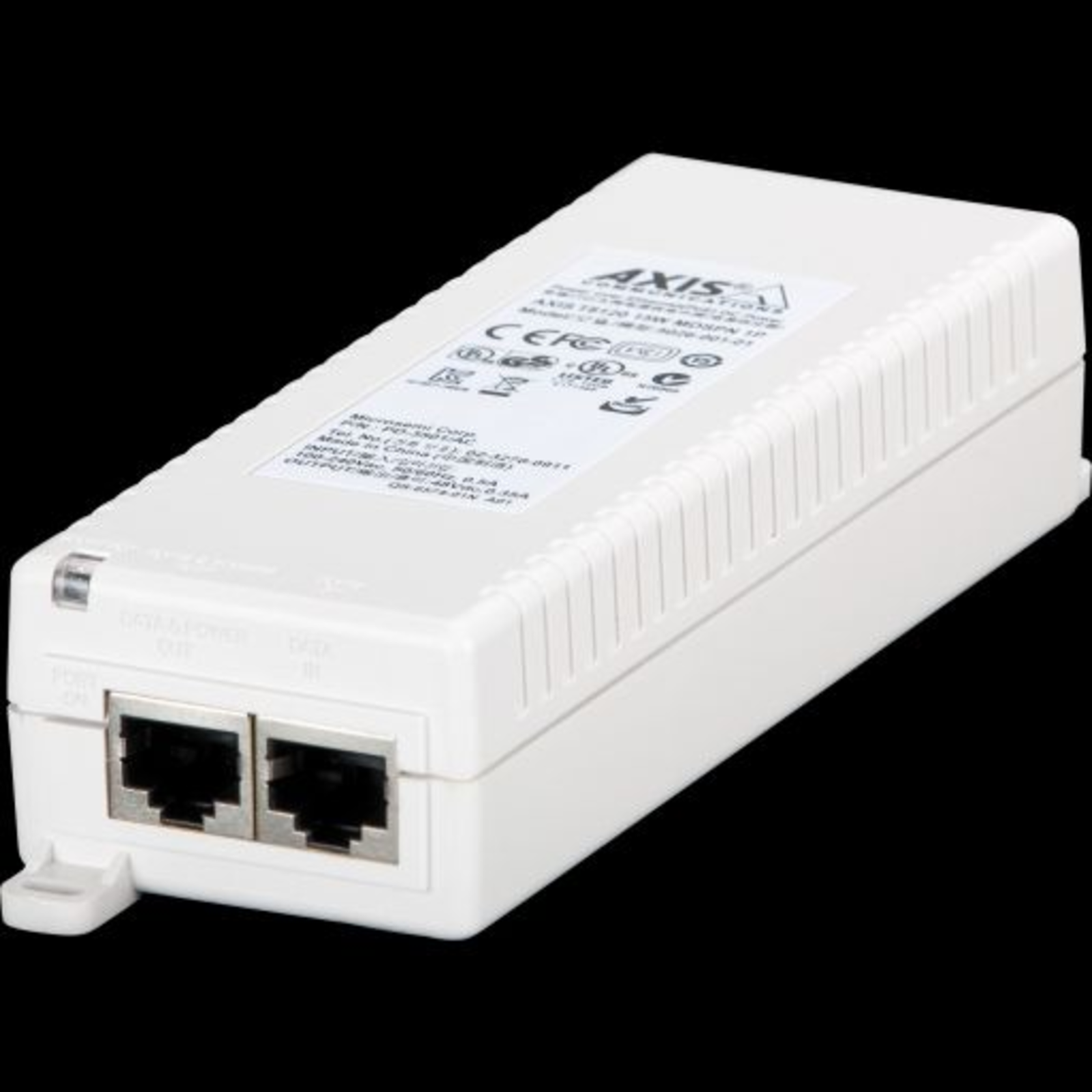 Axis Communications T8120 Midspan 15 W 1-port Power Injector AC 100-240 V 15 Watt Europe