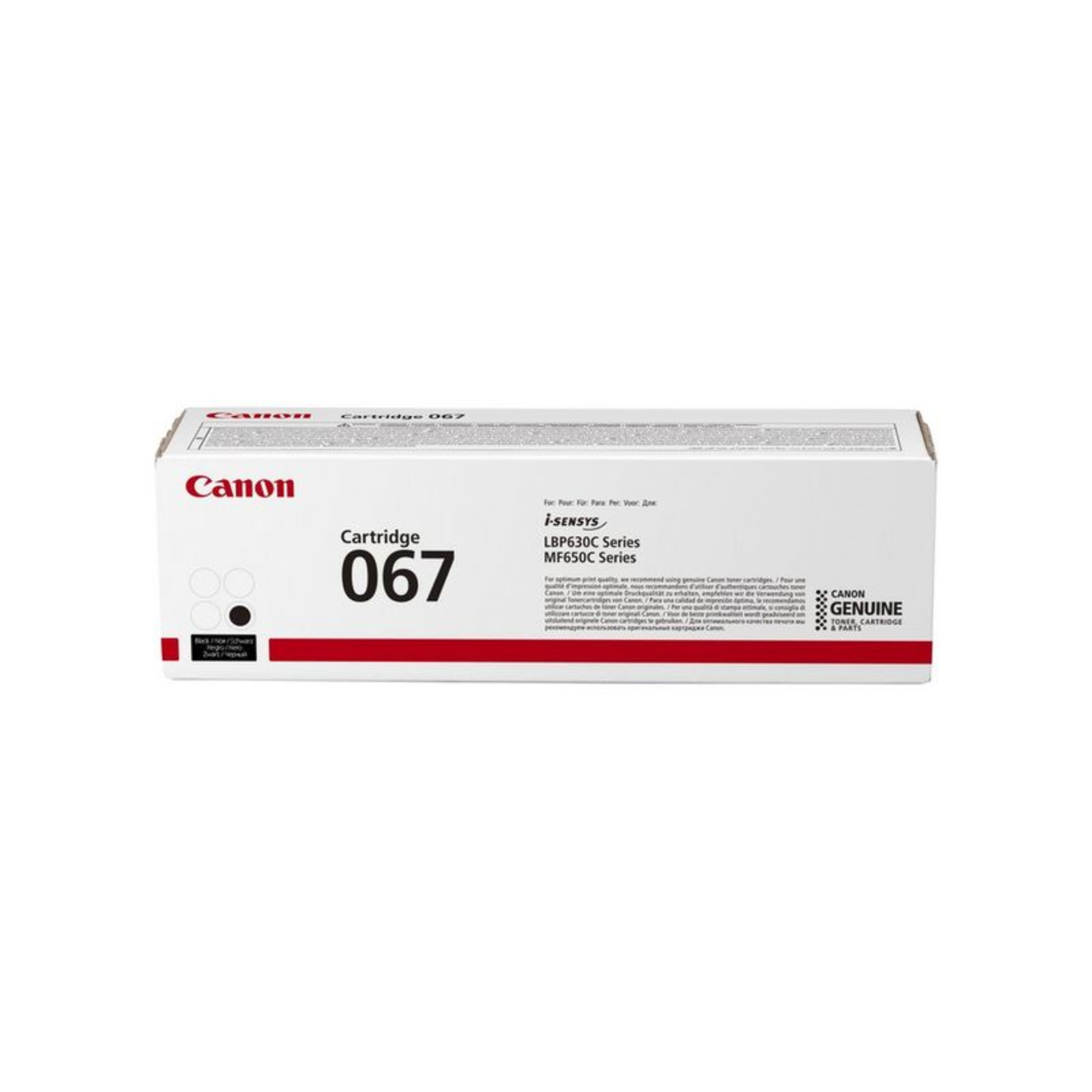 Canon 067 Black 1350 Sider 5102C002