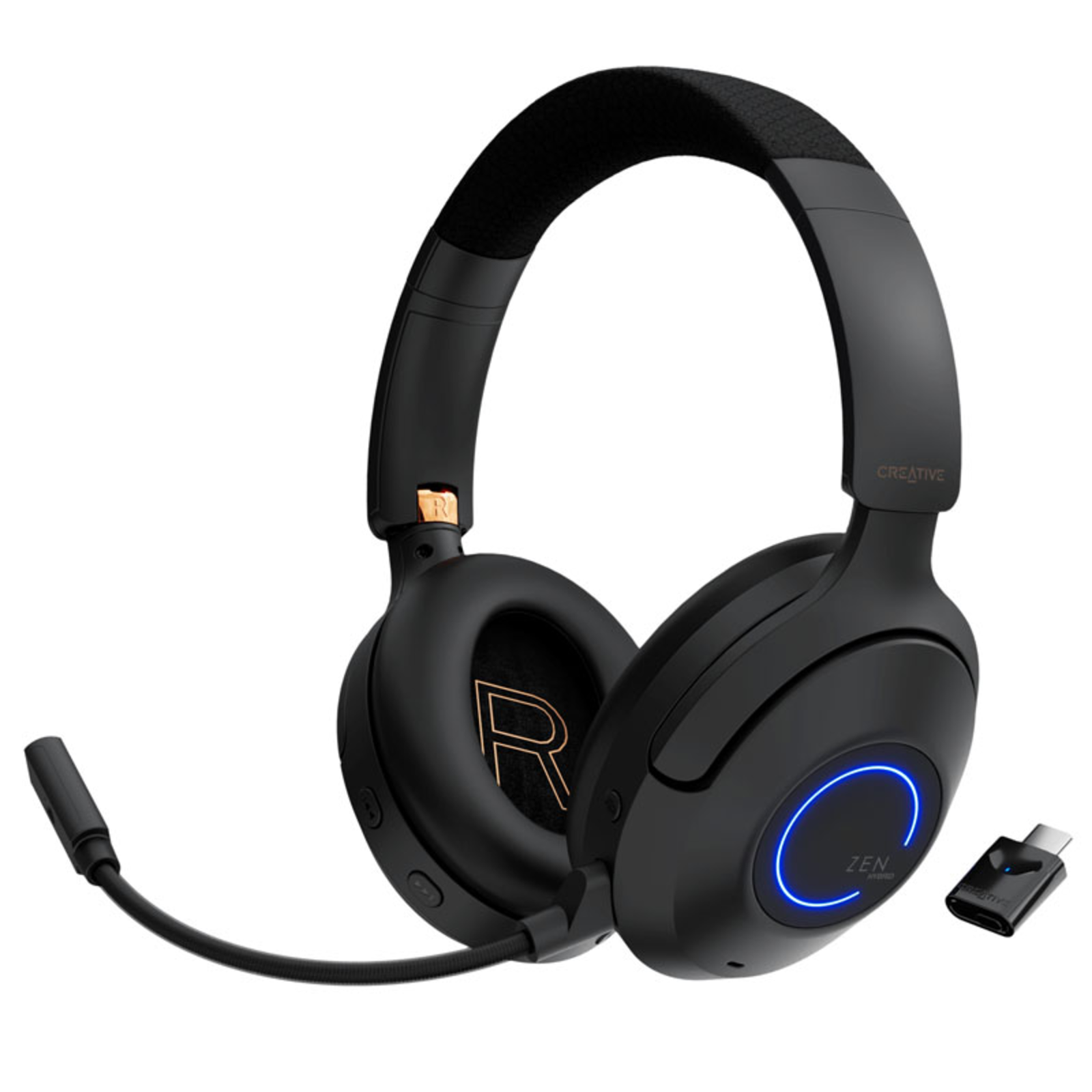 Creative Zen Hybrid Pro Classic Black ANC Bluetooth USB-C