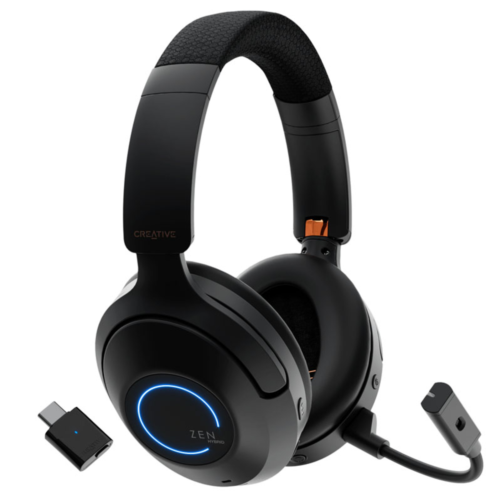 Creative Zen Hybrid Pro Classic Black ANC Bluetooth USB-C