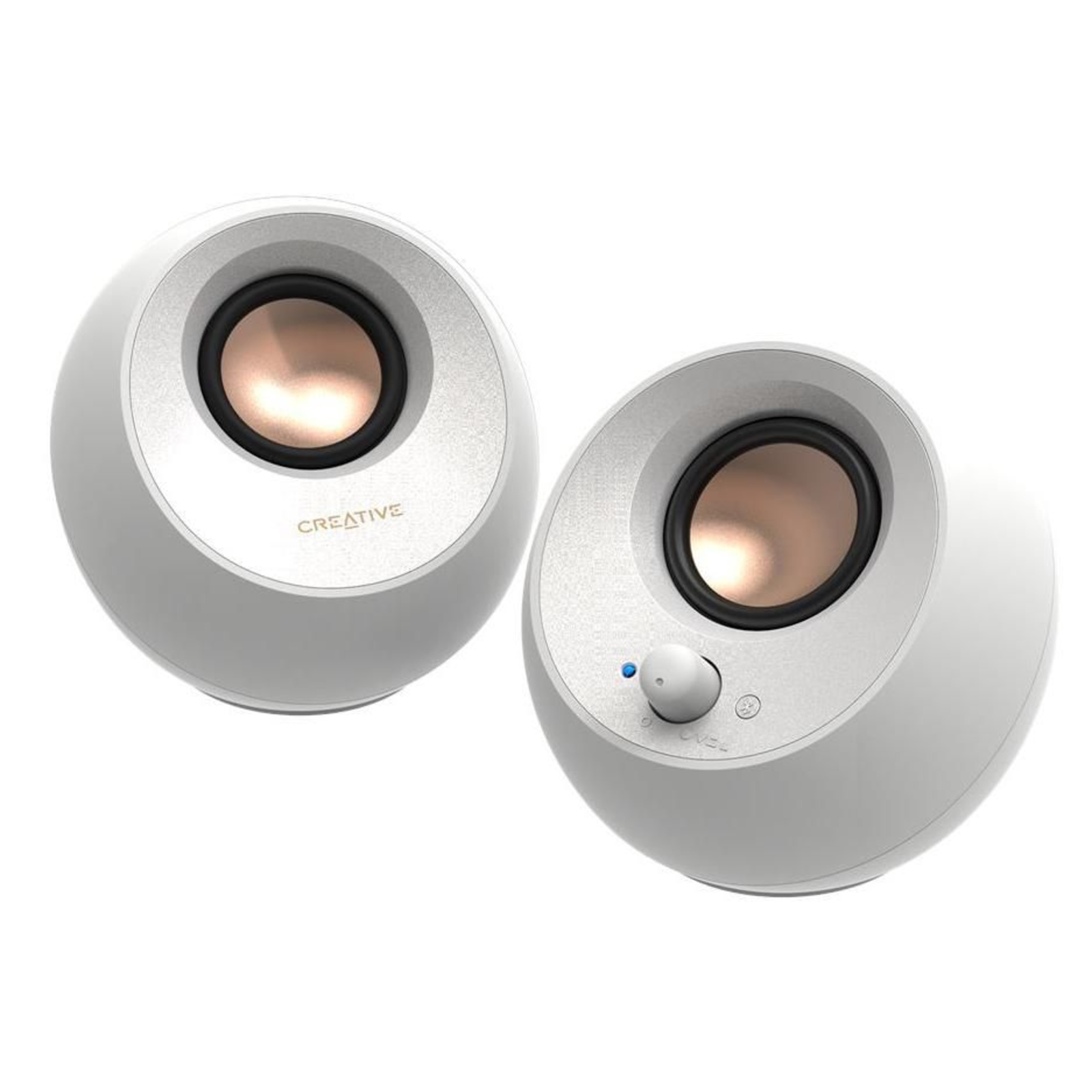 Creative Pebble V3 2.0-channel Speakers White