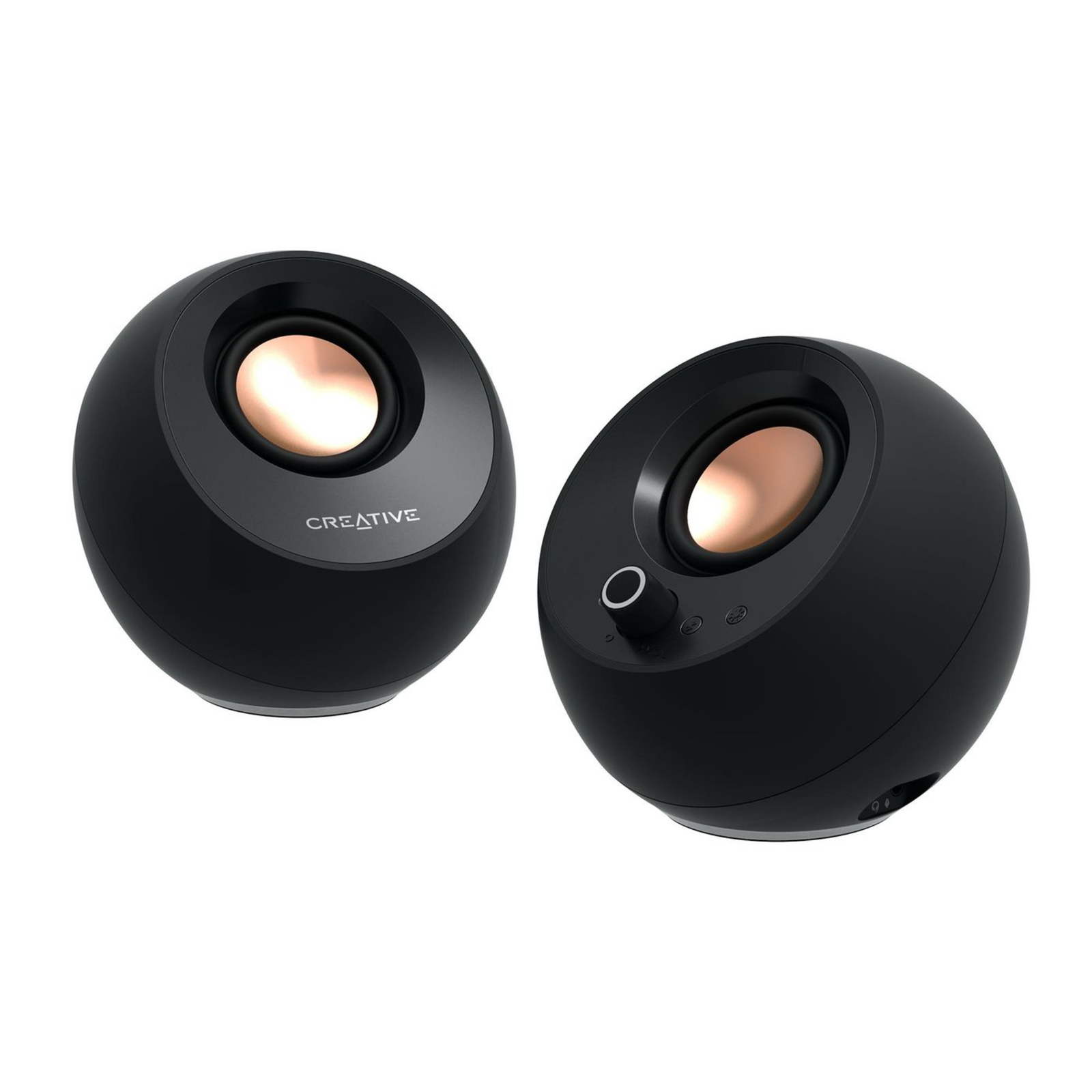 Creative Labs Pebble Pro Black Jack USB-A/C Bluetooth Digital Amplifier Speaker