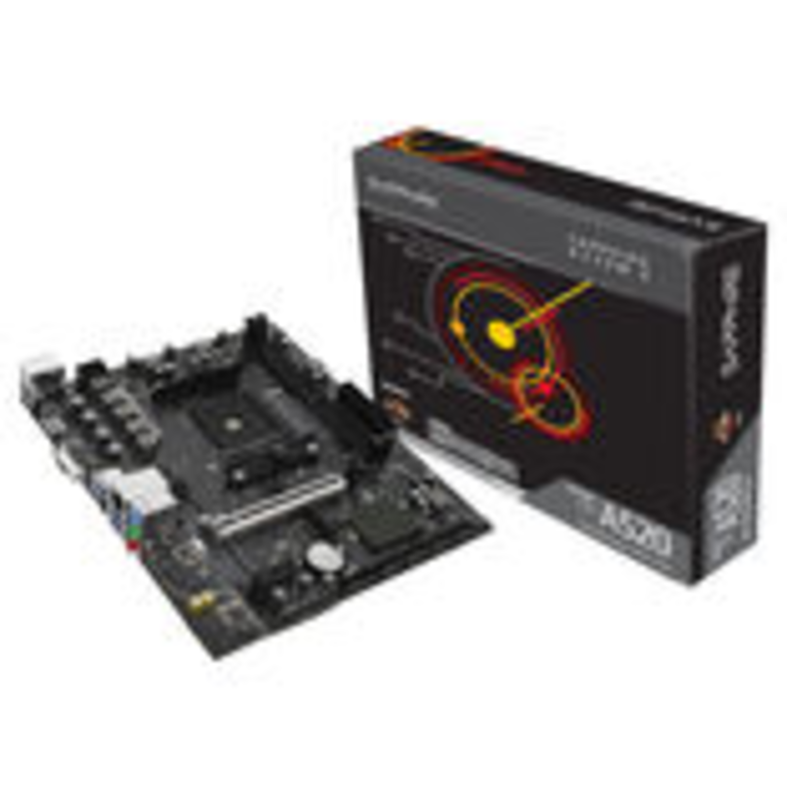 Sapphire A520M-E Motherboard Micro ATX Socket AM4 AMD A520 Chipset USB 3.2 Gen 1 Gigabit LAN Onboard