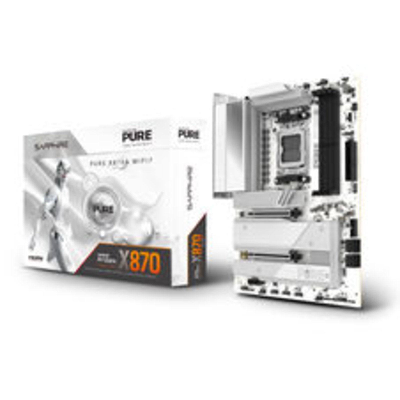 SAPPHIRE PURE X870A WIFI7 1xHDMI 1.4 1xDP 1.2