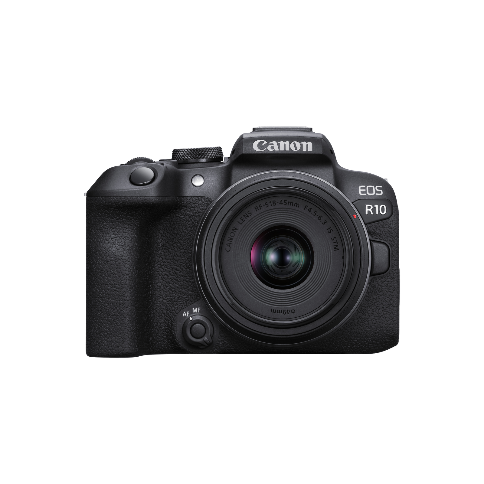 Canon EOS R10 Black Digital Camera + RF-S 18-45mm F4.5-6.3 IS STM Lens