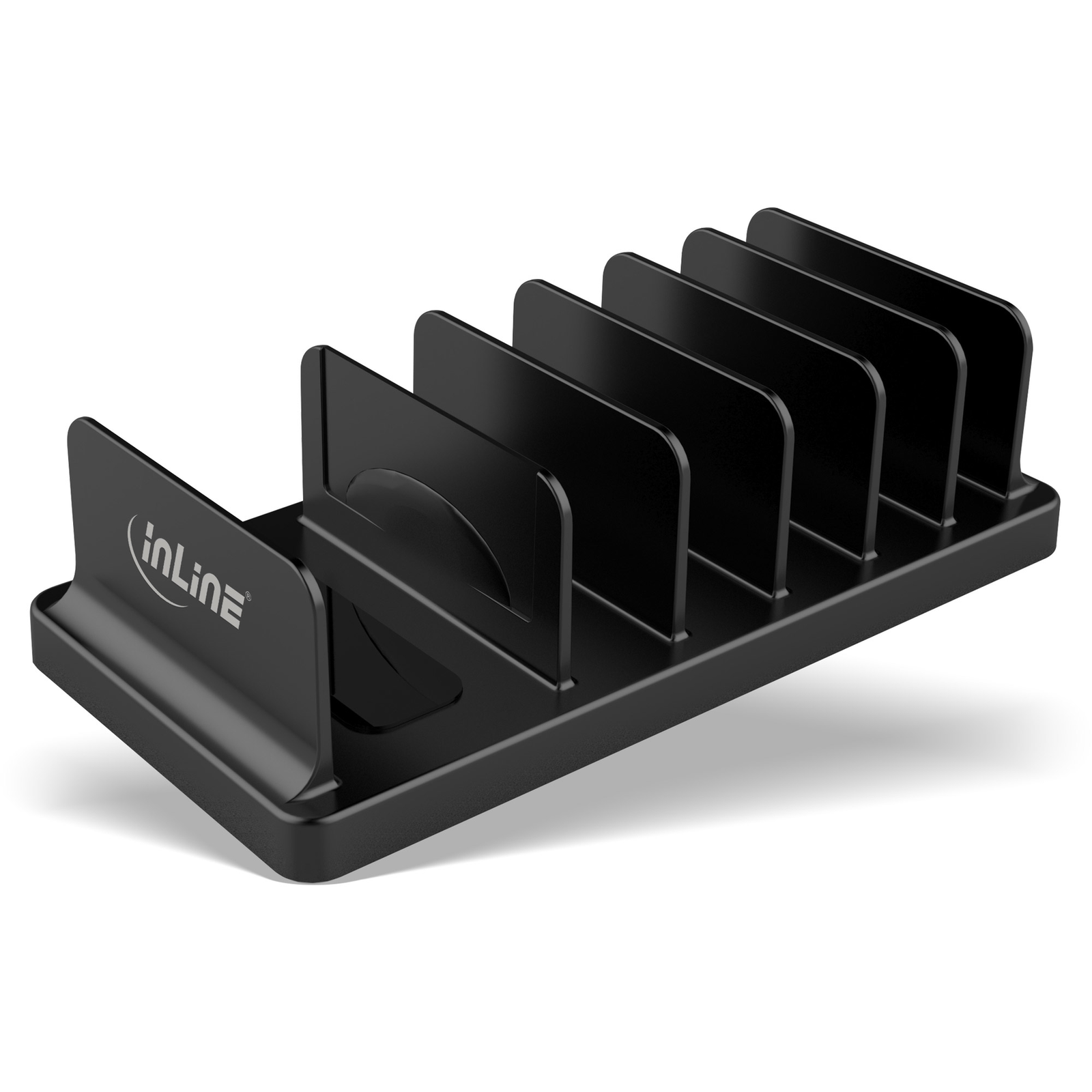 InLine Stand for Mobile Phone Power Supply Unit Black