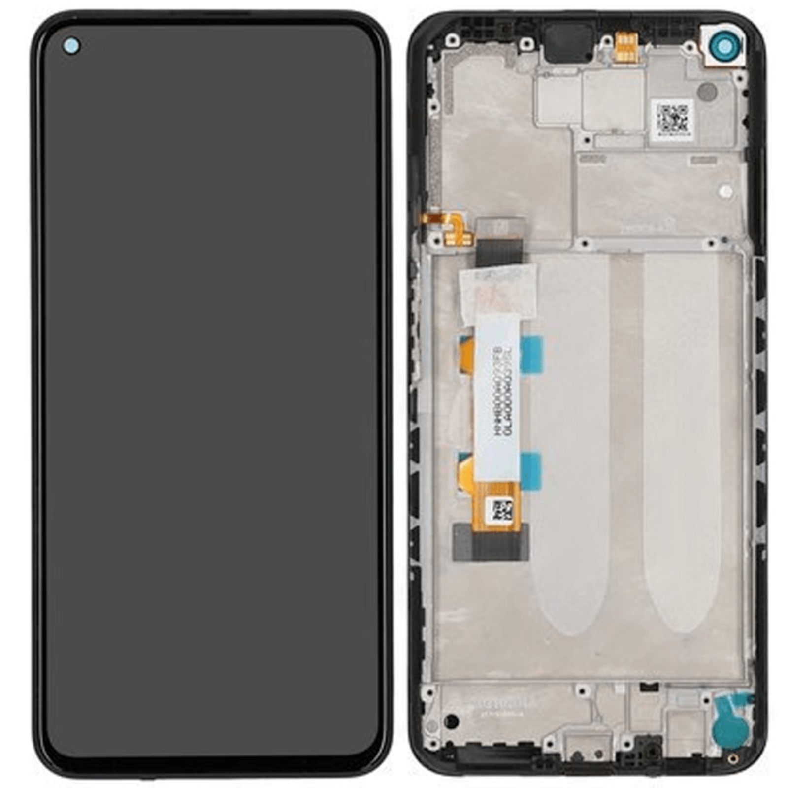 Xiaomi Redmi Note 9T LCD Touch Front Cover Black