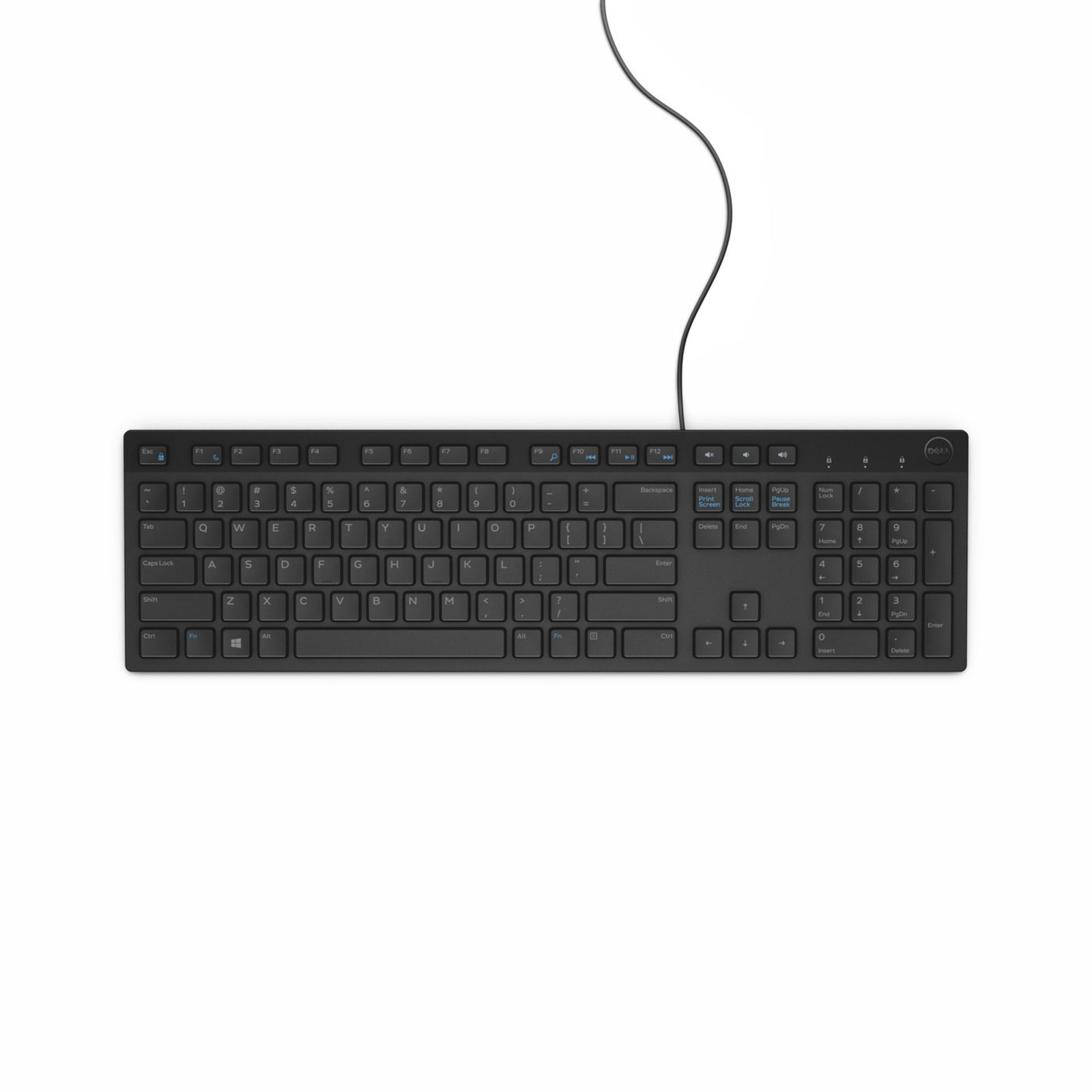 Dell Keyboard QWERTZ DE USB Black