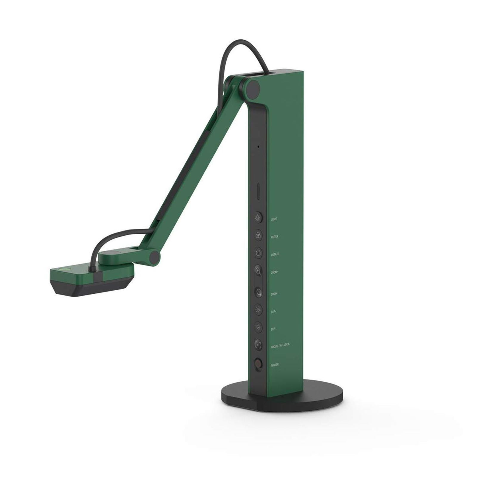 IPEVO Document Camera VZ-R USB HDMI 8MP Micro Light Green