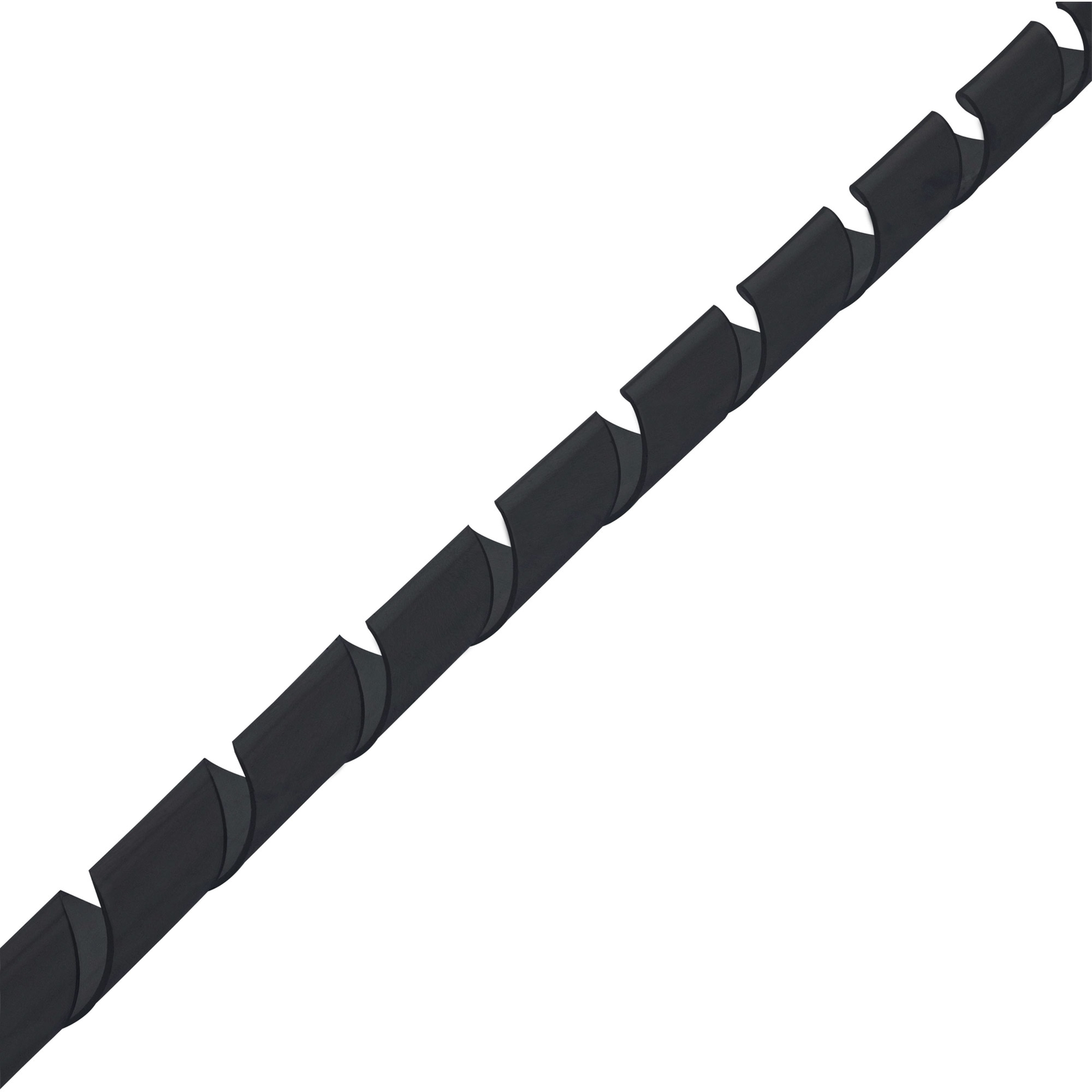 InLine Spiral Cable Conduit Black 18mm X 10m