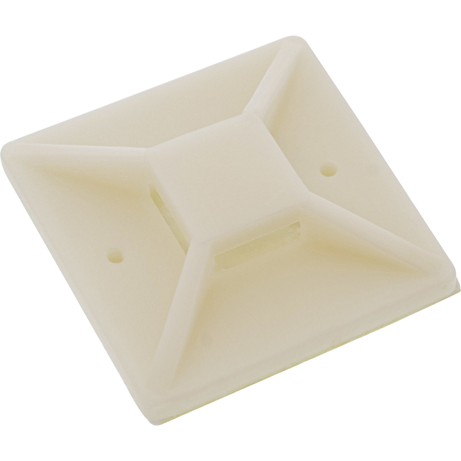 InLine Fixing Base for Cable Ties 4.5mm Nature 10pcs.