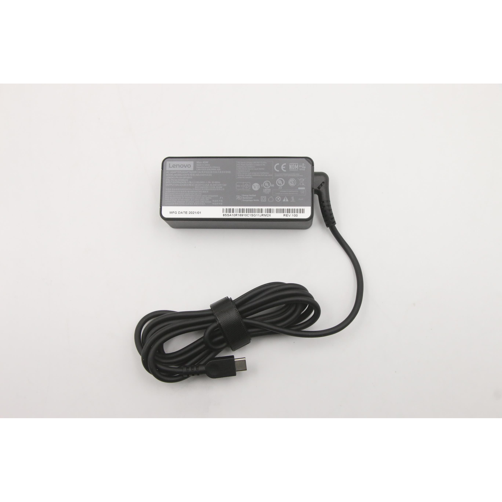 Lenovo 5A10W86243 USB-C Power Supply 45 Watts
