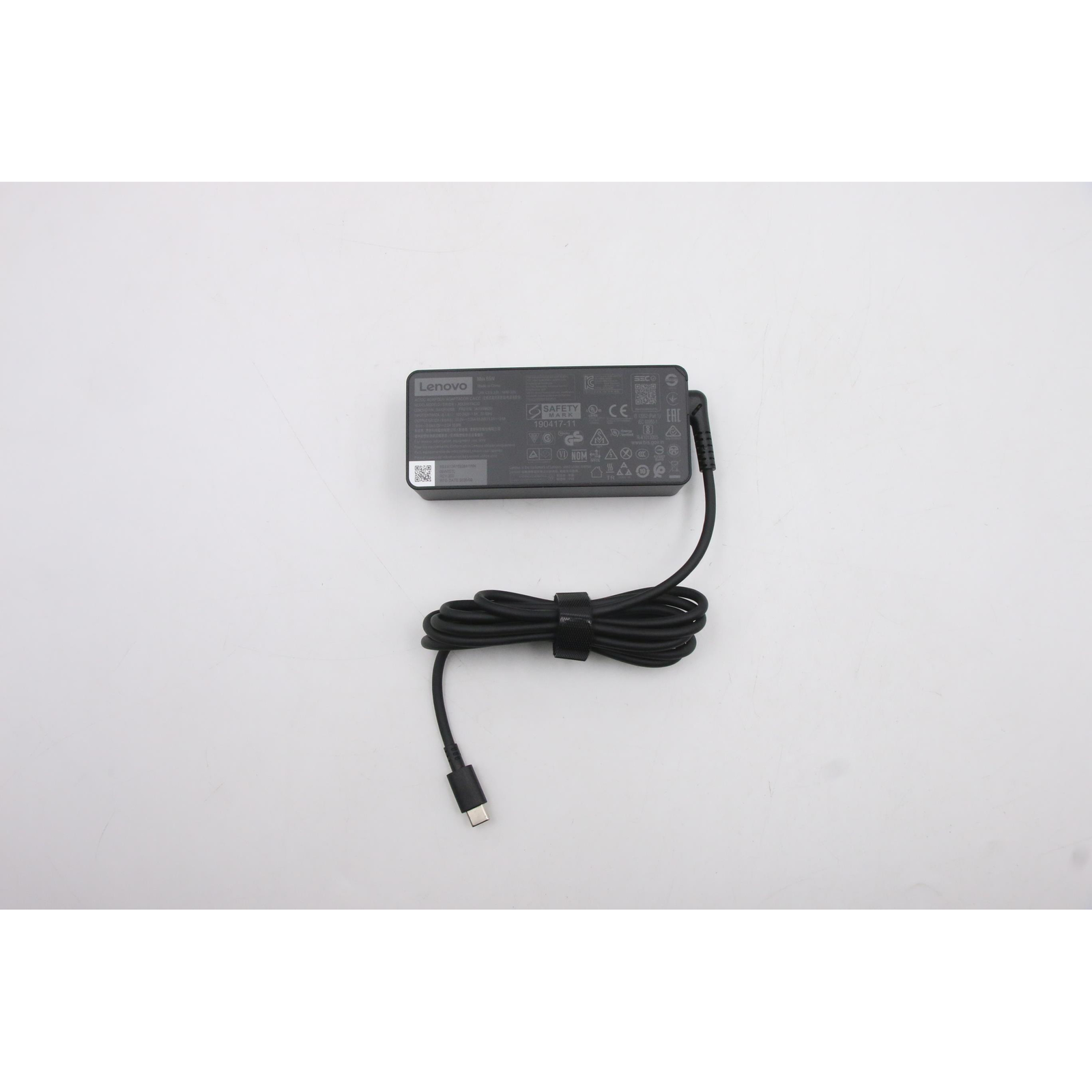 Lenovo AC Adapter 65W USB Type-C Includes Power Cable