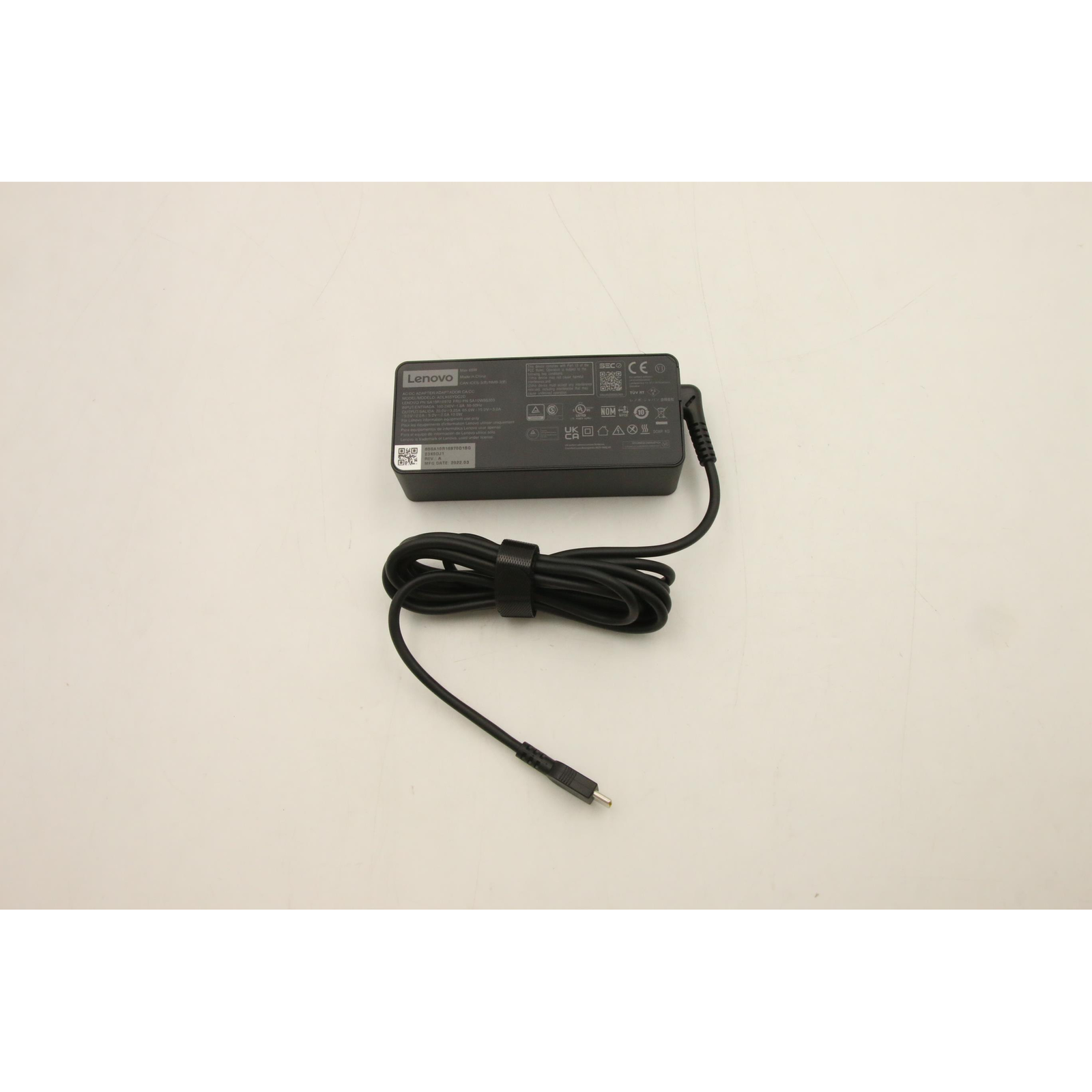 Lenovo AC Adapter 65W USB Type-C Includes Power Cable