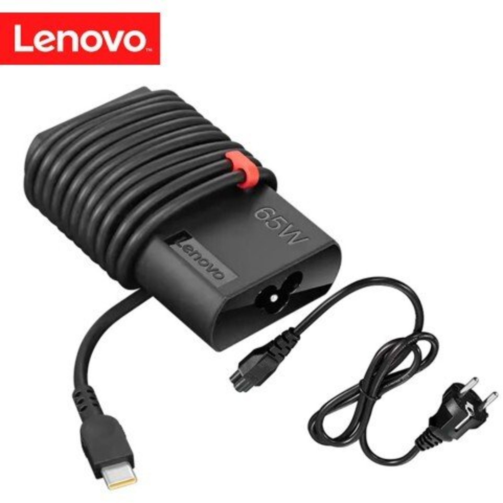 Lenovo AC Adapter 65W USB Type-C Includes Power Cable