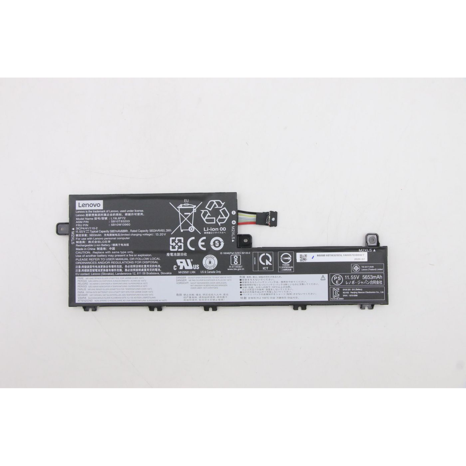 Lenovo Battery 68Wh 3 Cell 11.55V