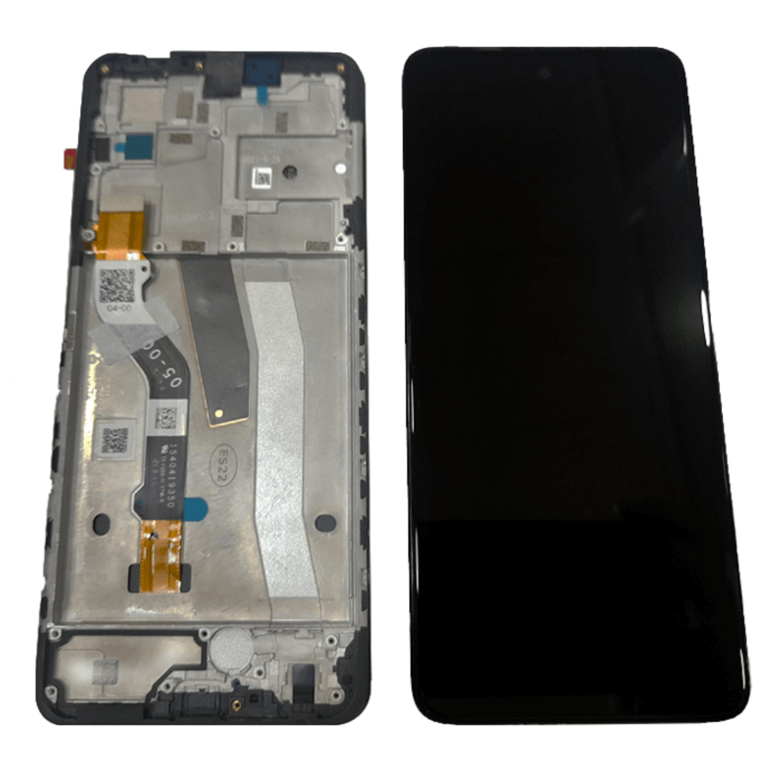 Motorola Moto G51 LCD-Display Black