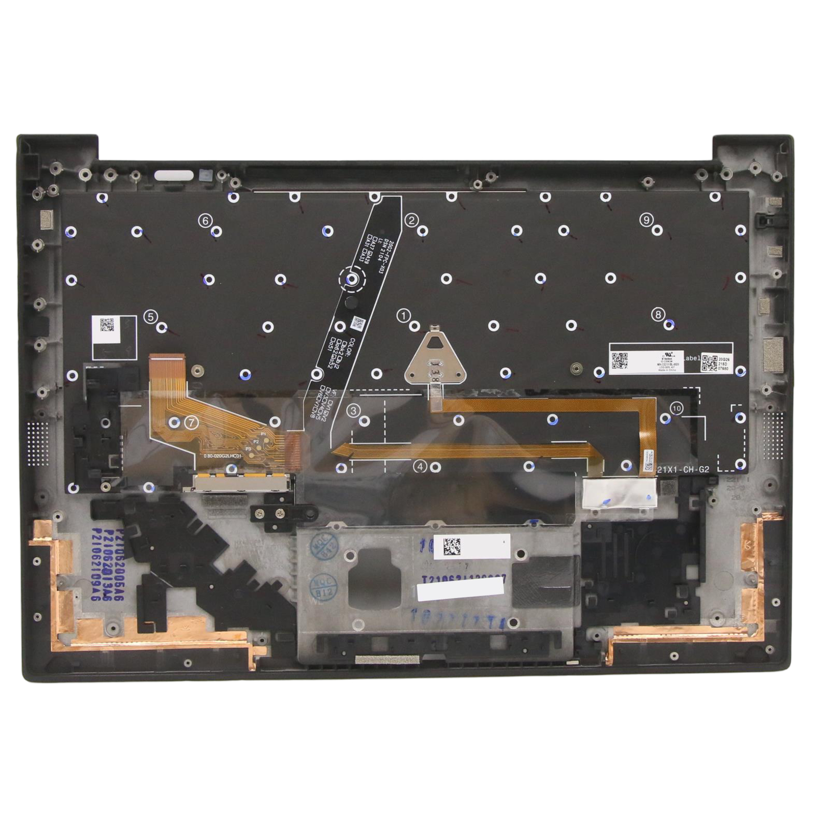 Lenovo X1 Carbon 2021 G9 Keyboard WW DE