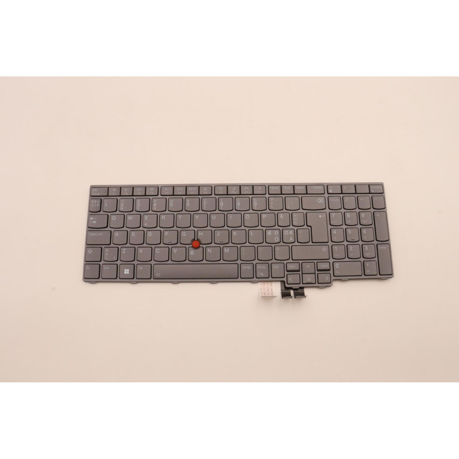 Lenovo Keyboard P16 G1 G2 NORDICS BL