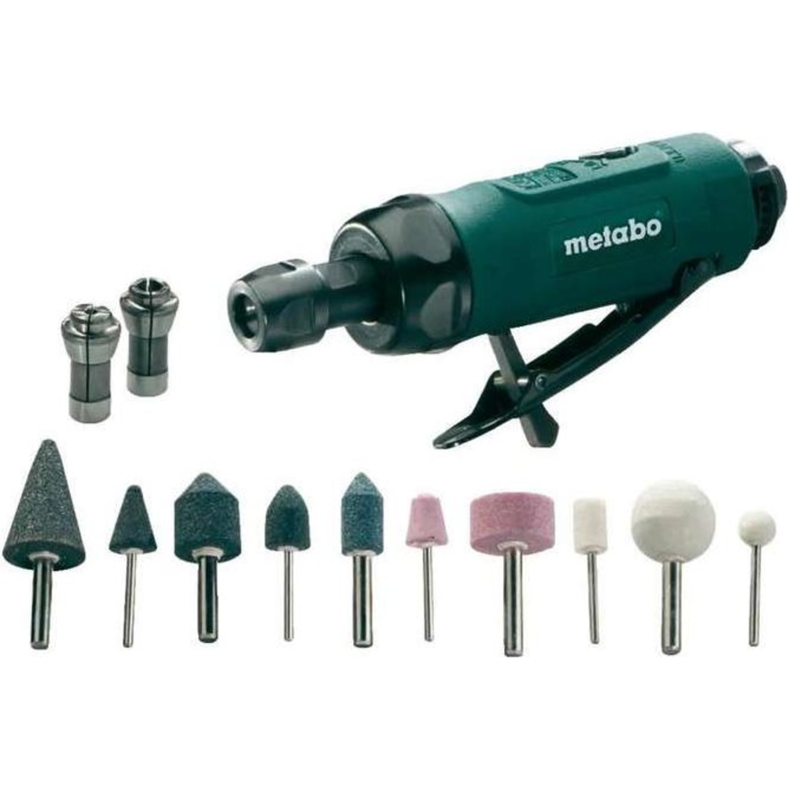 METABO Pneumatic Straight Grinder DG 25 Set 6.04116.50