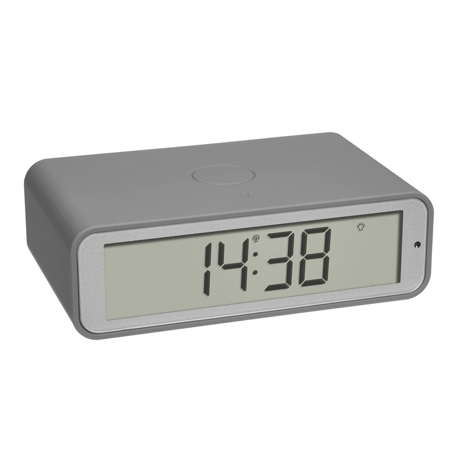 TFA 60.2560.15 TWIST Gray Radio-controlled Alarm Clock