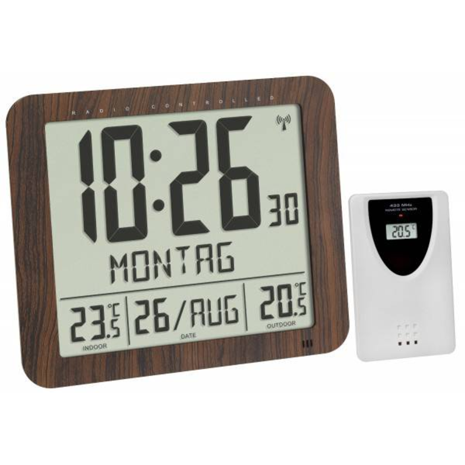 TFA 60.4518.08 Digital Radio-controlled Clock