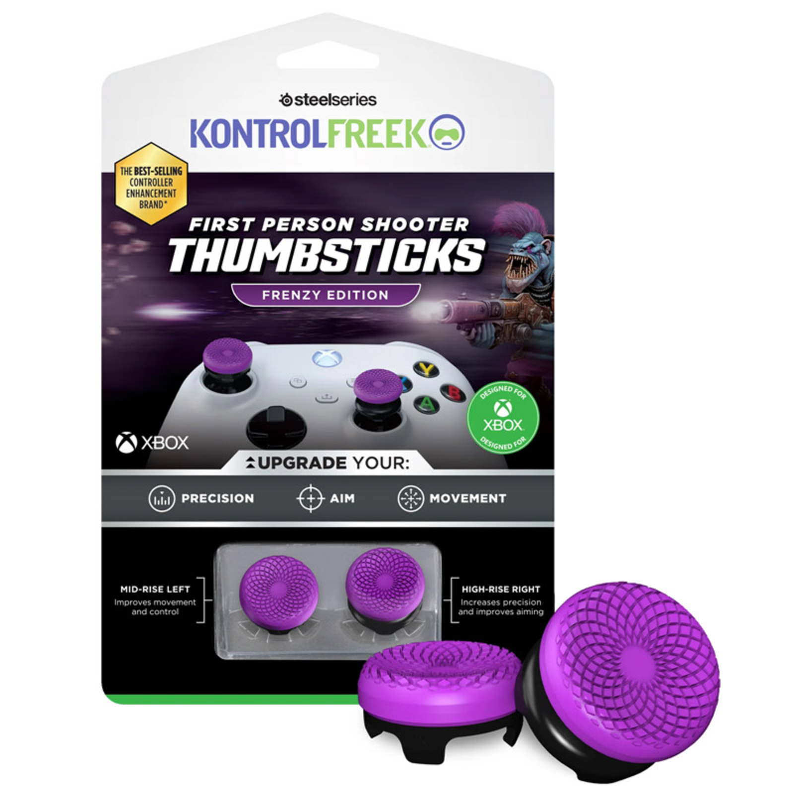 SteelSeries KontrolFreek FPS Frenzy Purple/Black XBX