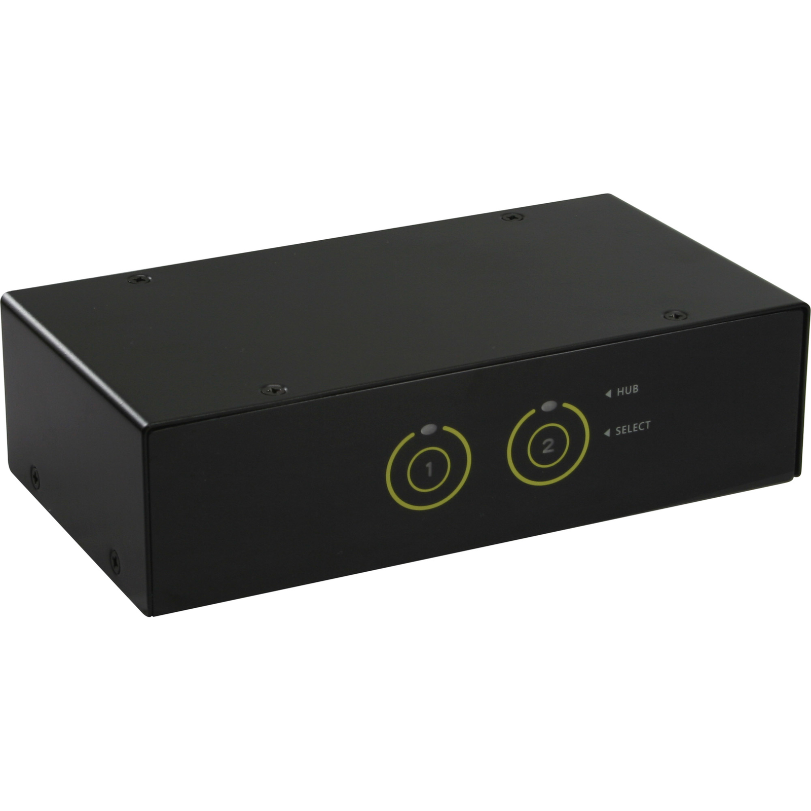 InLine KVM Desktop Switch 2-way HDMI USB 3.0 Hub with Audio