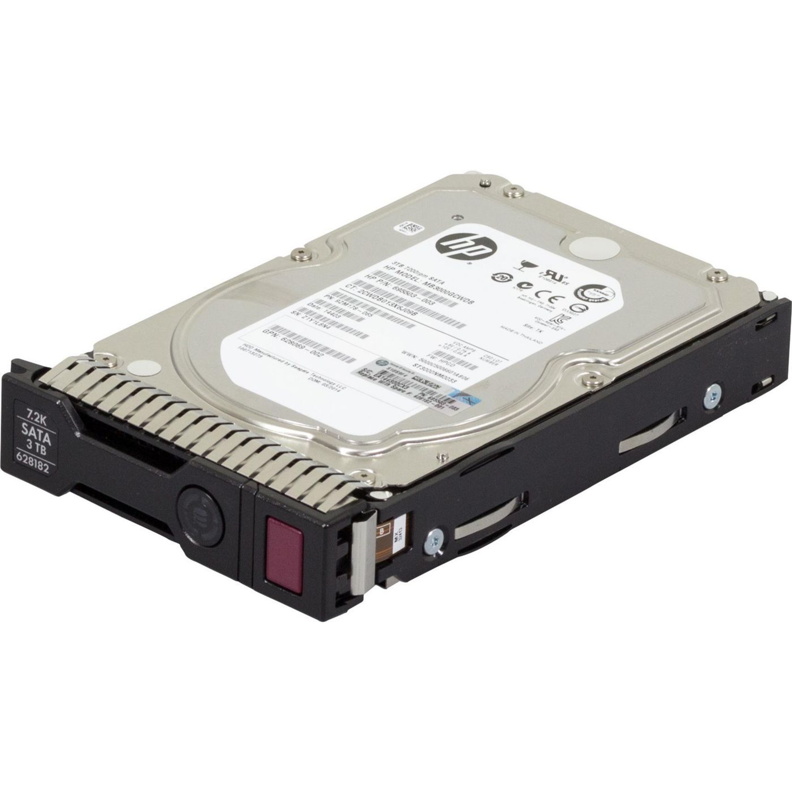 HPE 3TB 6G SATA 7.2K 3.5IN