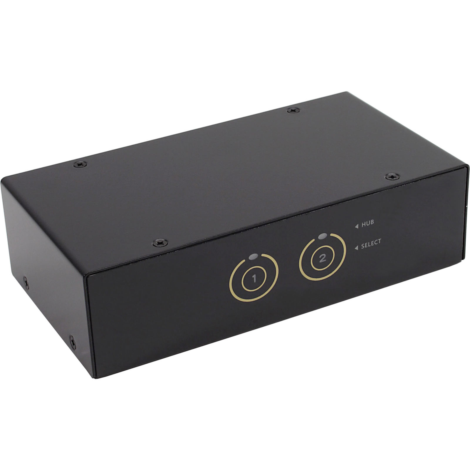 InLine KVM Desktop Switch 2-way DisplayPort USB 3.0 Hub with Audio
