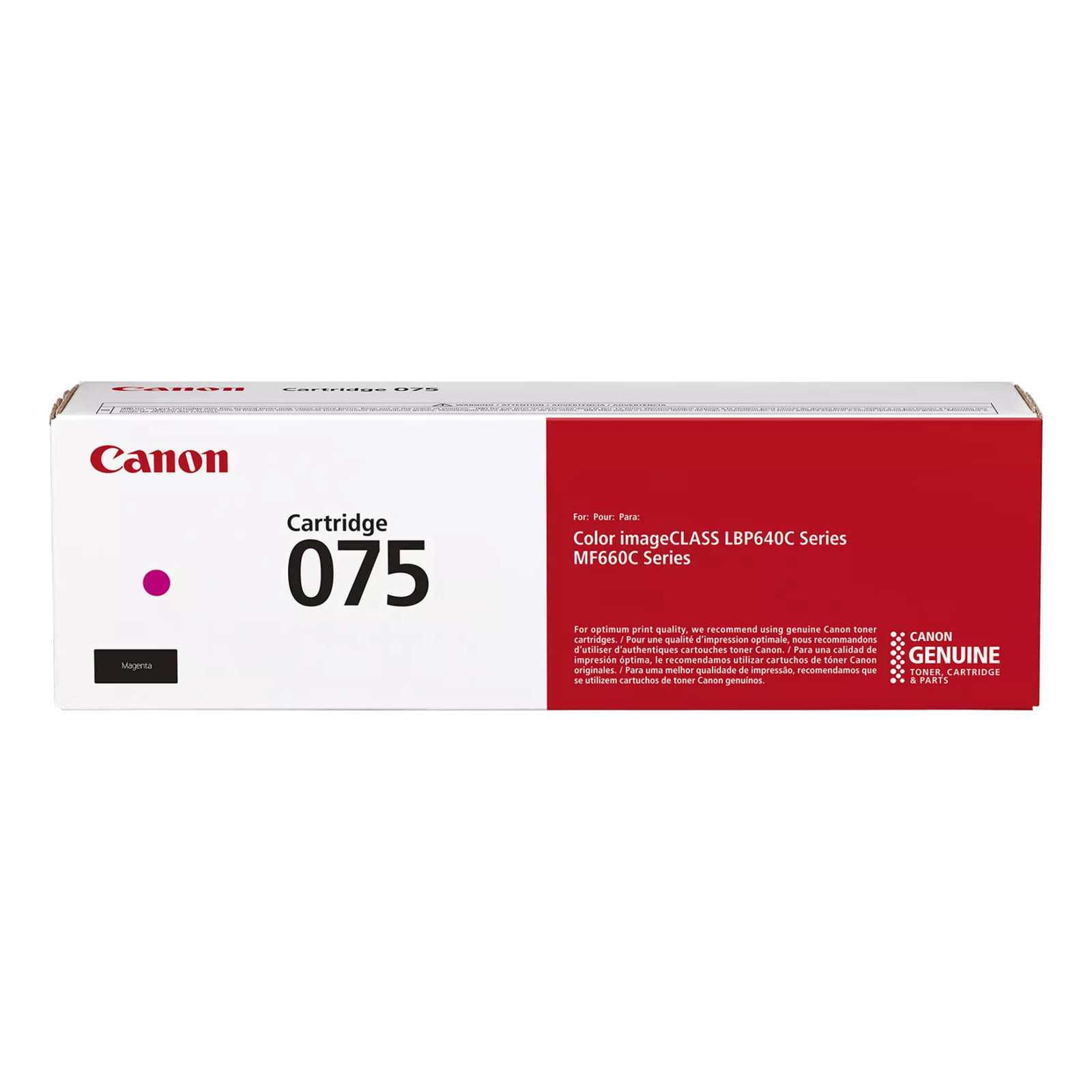 Canon 075 magenta Original Box Toner Cartridge (6363C002)