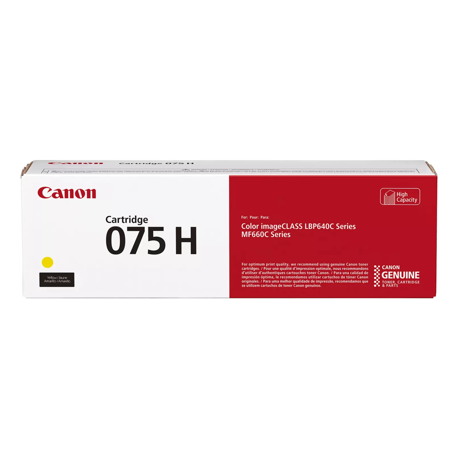 Canon 075 H High Capacity Yellow Original (6366C002)
