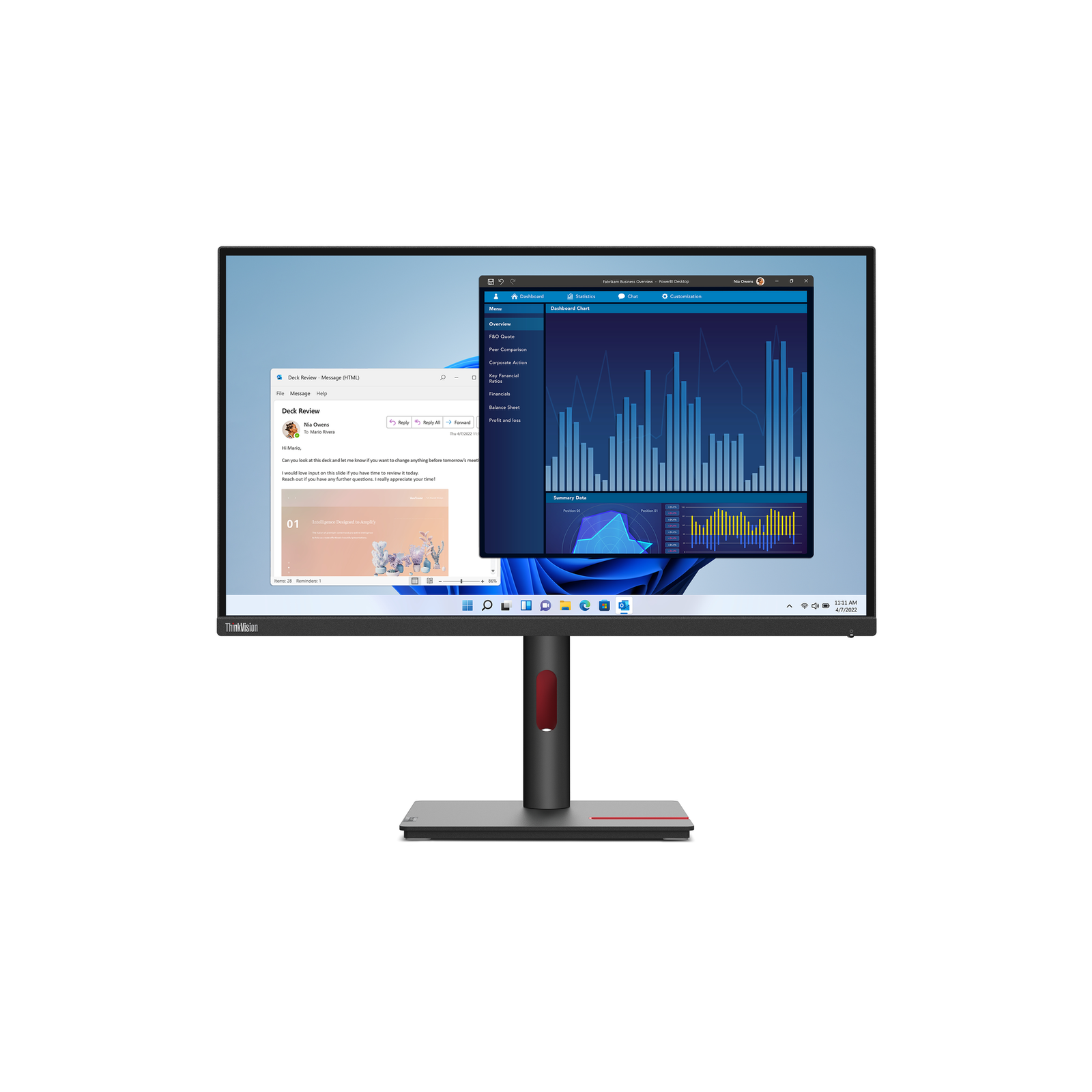 Lenovo ThinkVision T27p-30 LED-Monitor 68.6cm (27inch)