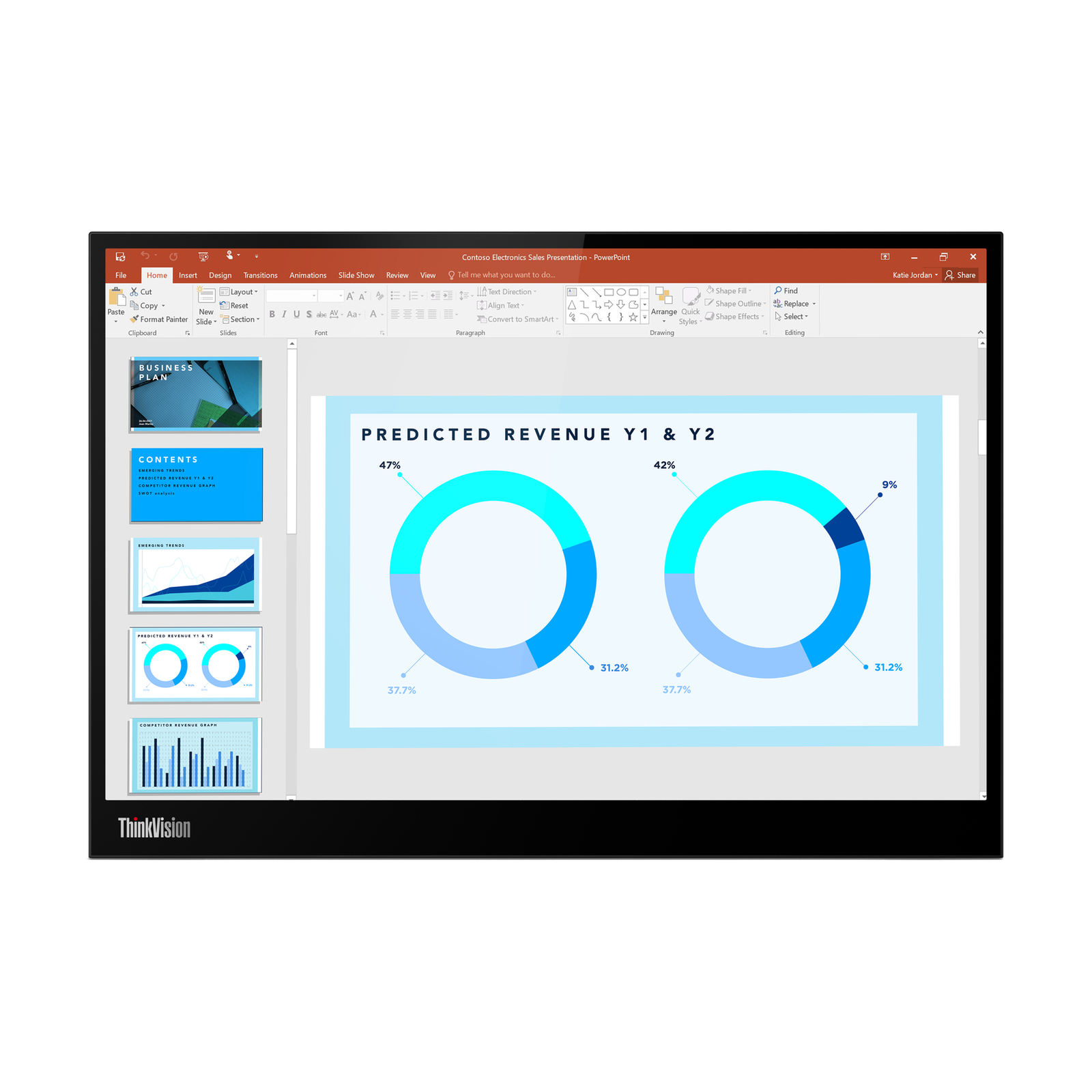 Lenovo ThinkVision M14d 14 2240 X 1400 USB-C 60Hz