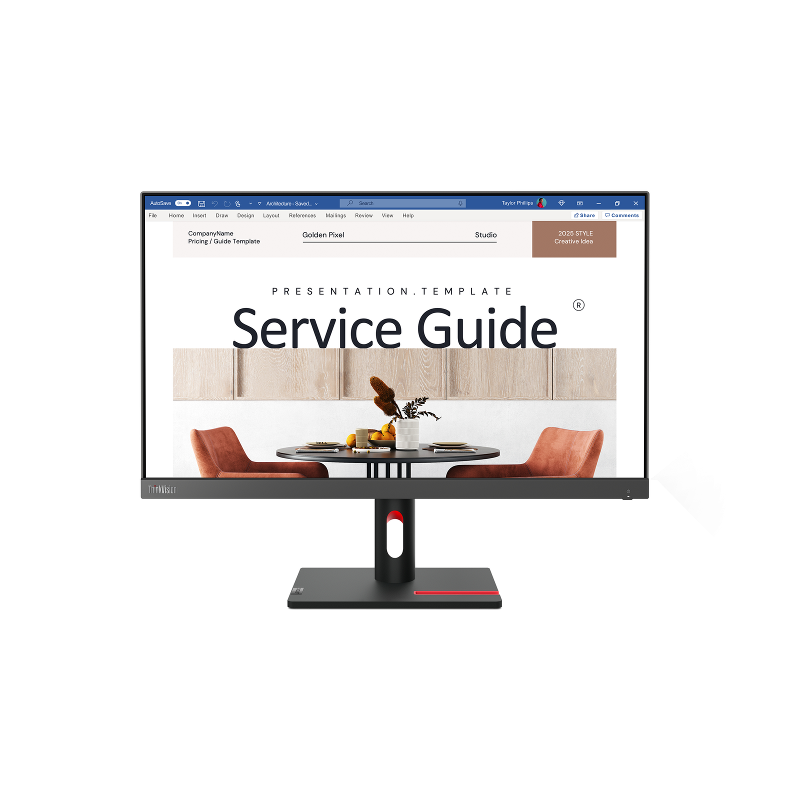 Lenovo Monitor ThinkVision S24i-30 24 FHD Full HD VGA HD-15 HDMI