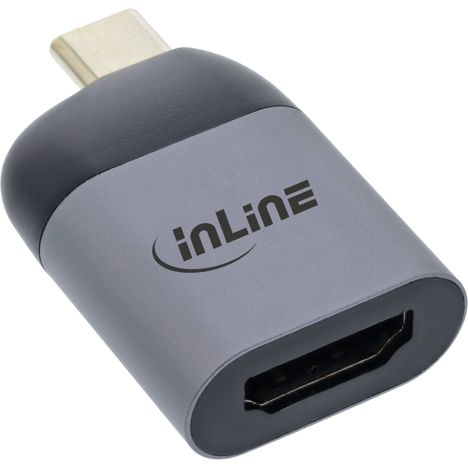 InLine USB Display Converter USB-C Plug to HDMI Socket 4K60Hz