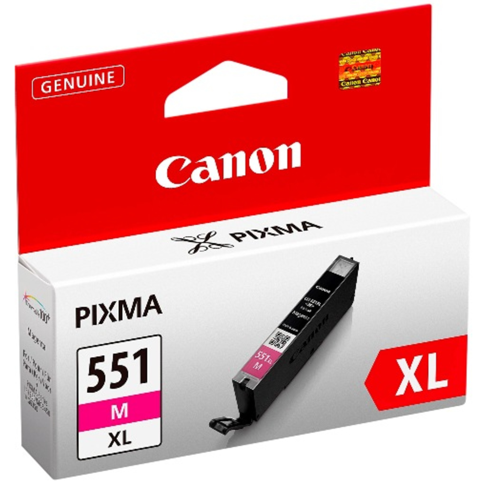 CANON CLI-551XL M BL magenta INK CARTRIDGE 1-PACK BLISTER with ALARM