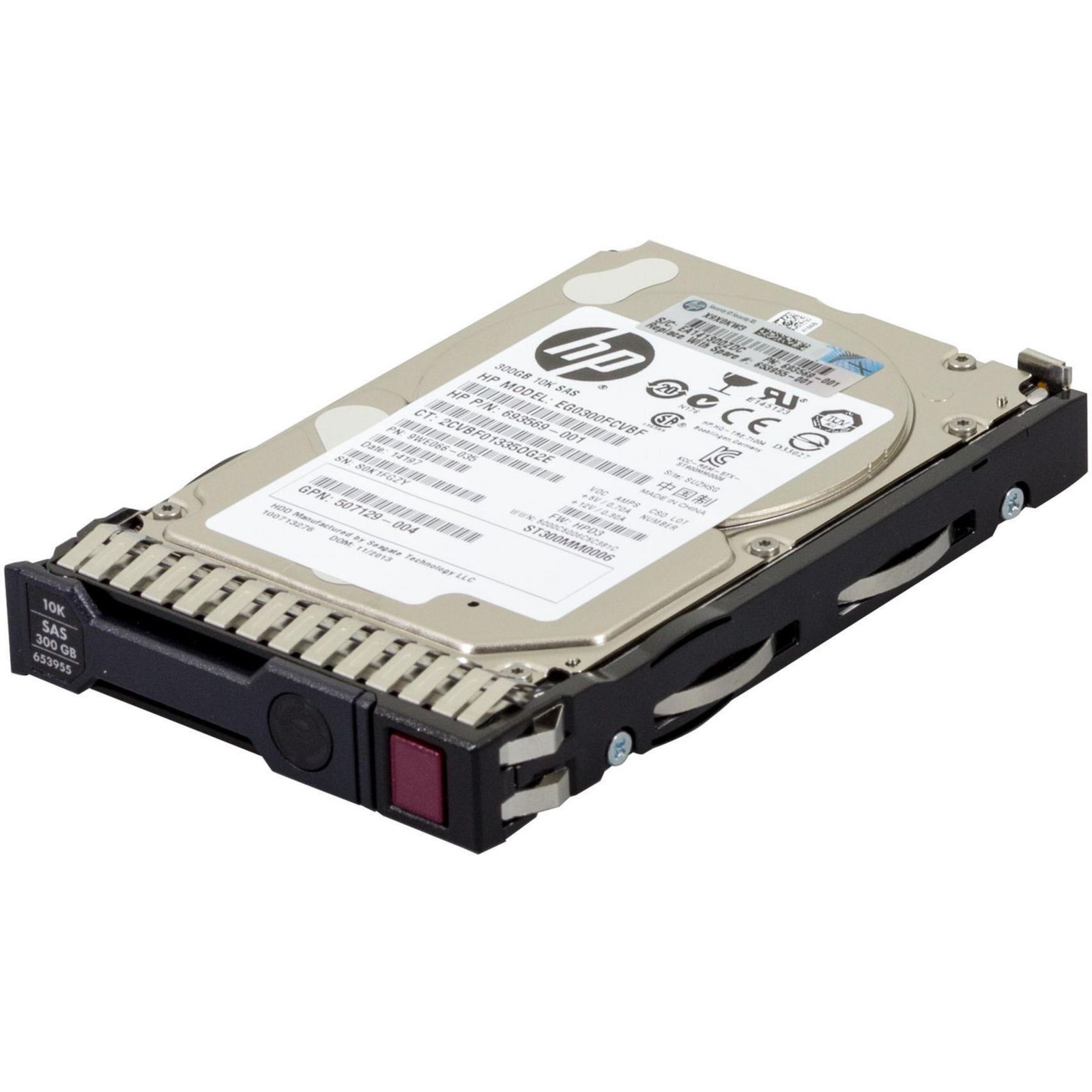 HPE HDD 300 GB 2.5 Inch SFF