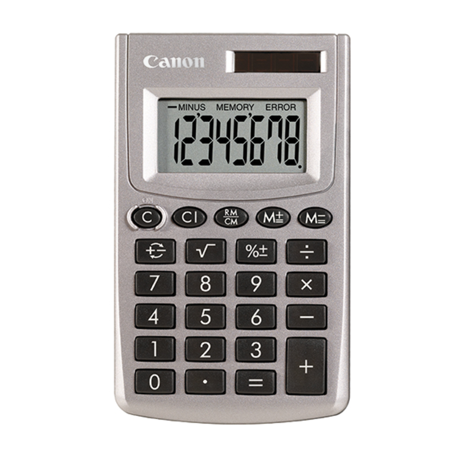 Canon LS-270L Calculator 8 Digits Solar Panel
