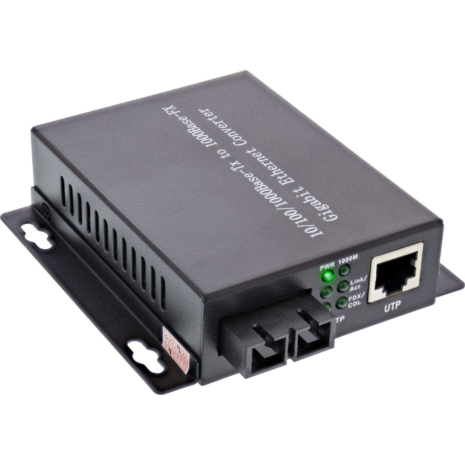 InLine Media Converter GigE 10Base-T 1000Base-FX 100Base-TX 1000Base-T
