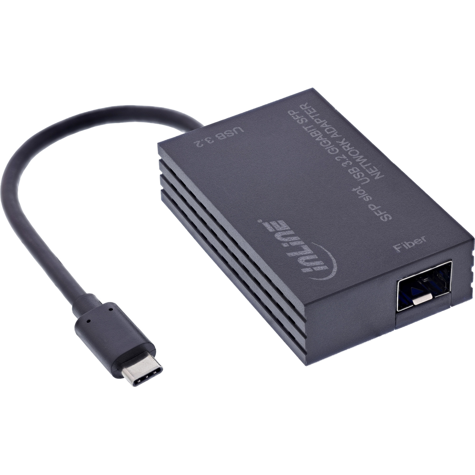 InLine USB-C to SFP Gigabit Fibre Network Adapter (10/100/1000 Mb/s)