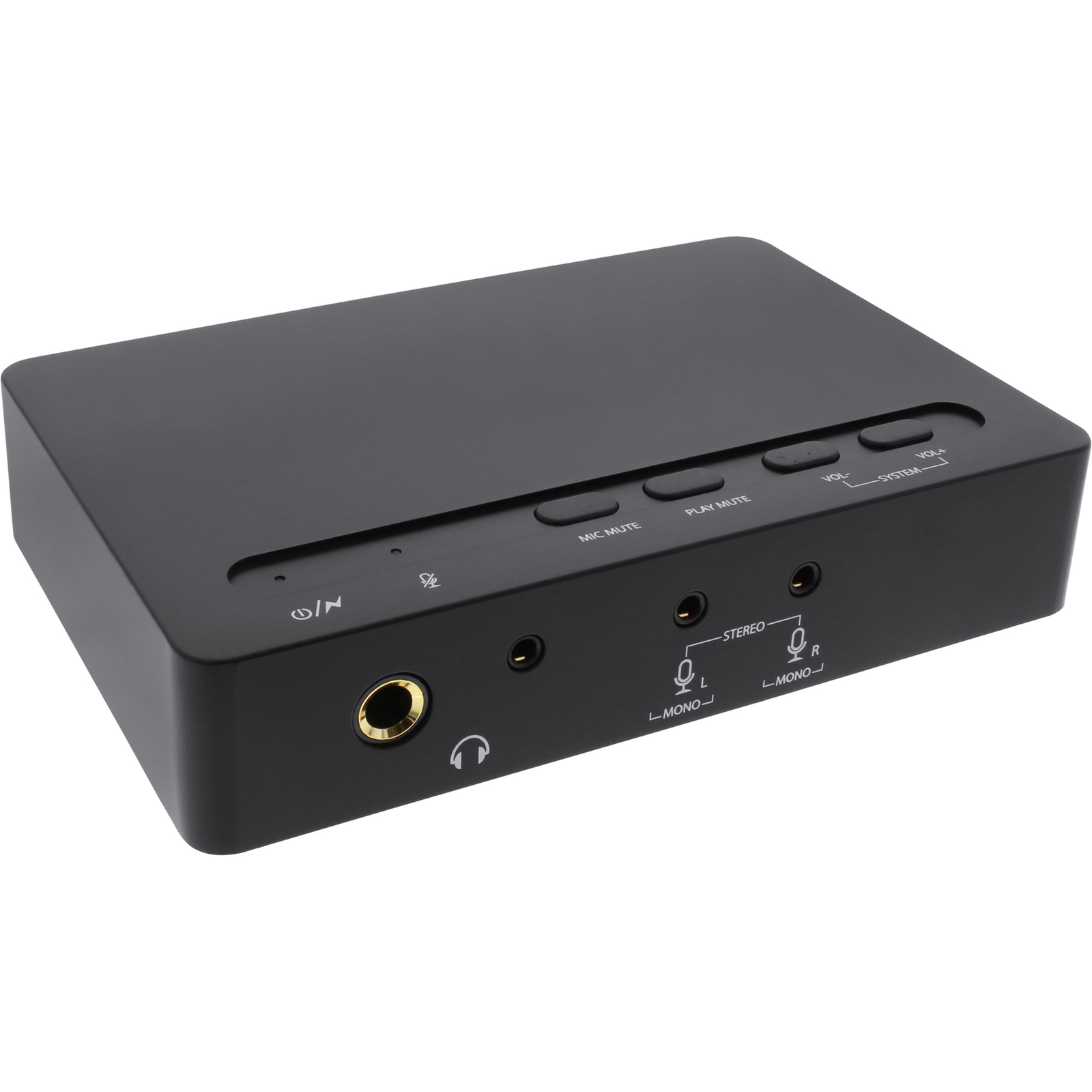 InLine USB 2.0 SoundBox 7.1 48KHz 16-bit with Toslink Digital in Out
