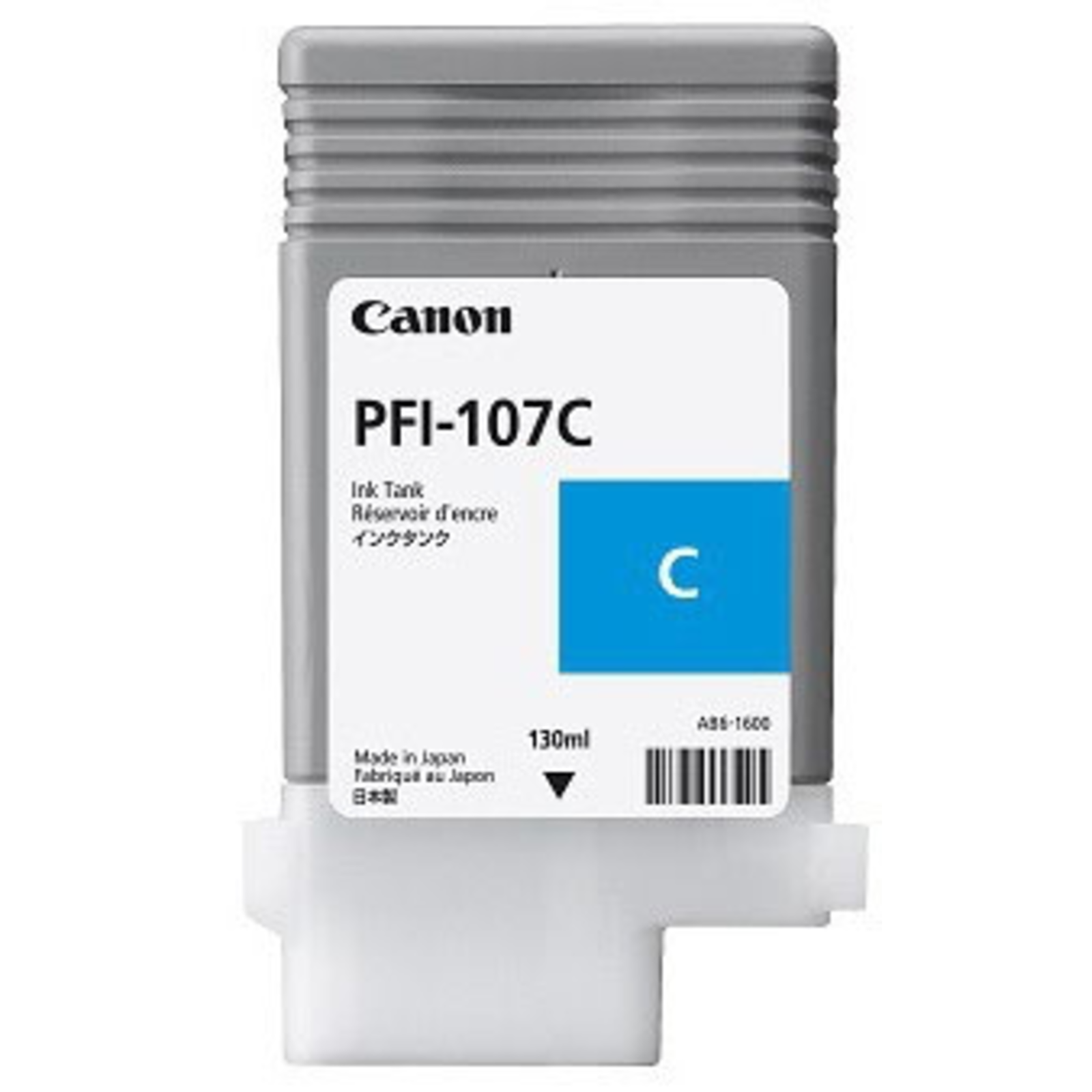 Canon PFI 107 C cyan Ink Container 6706B001